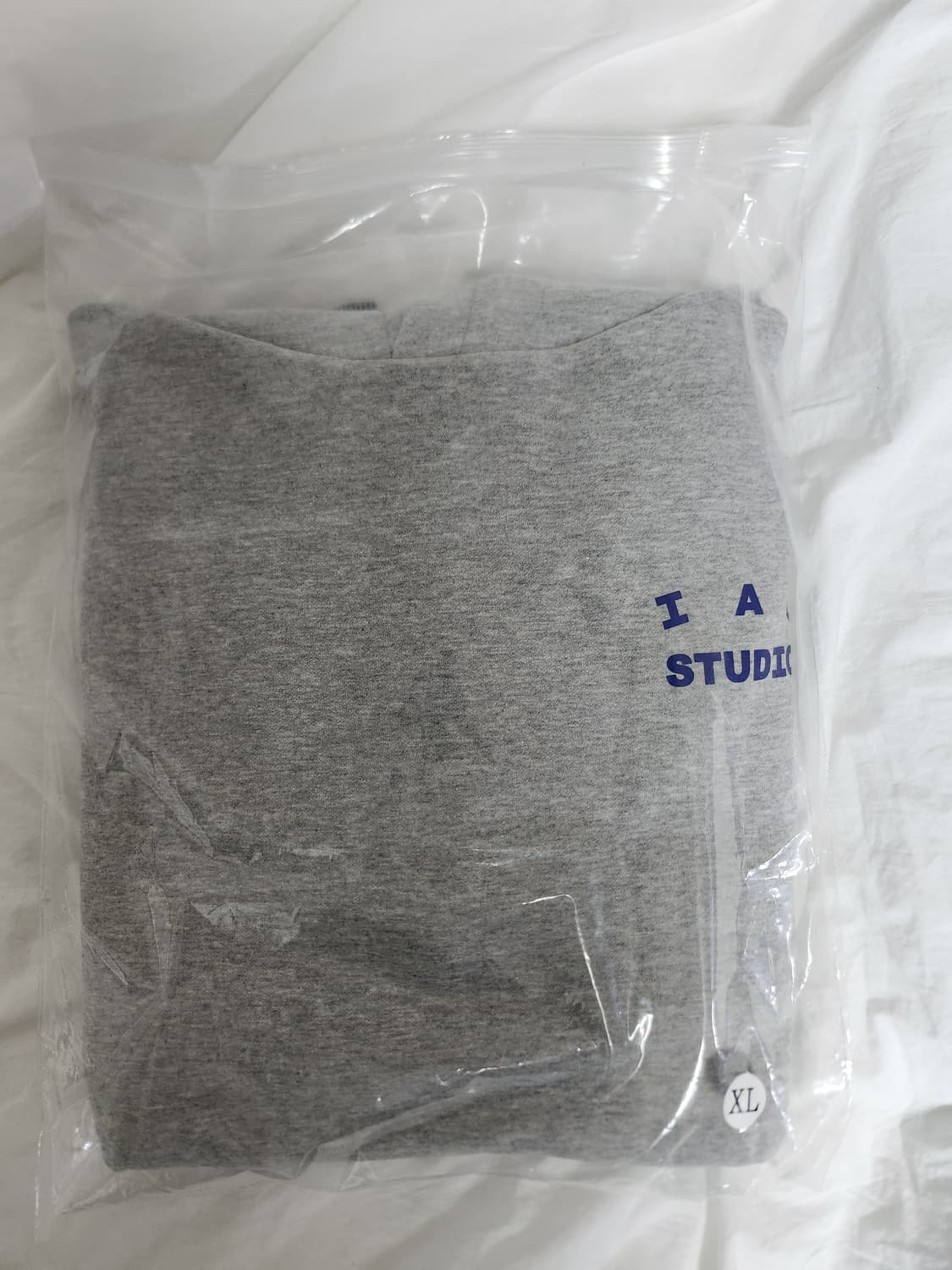 아이앱스튜디오 그레이 네이비 후드 XL 상품이미지5