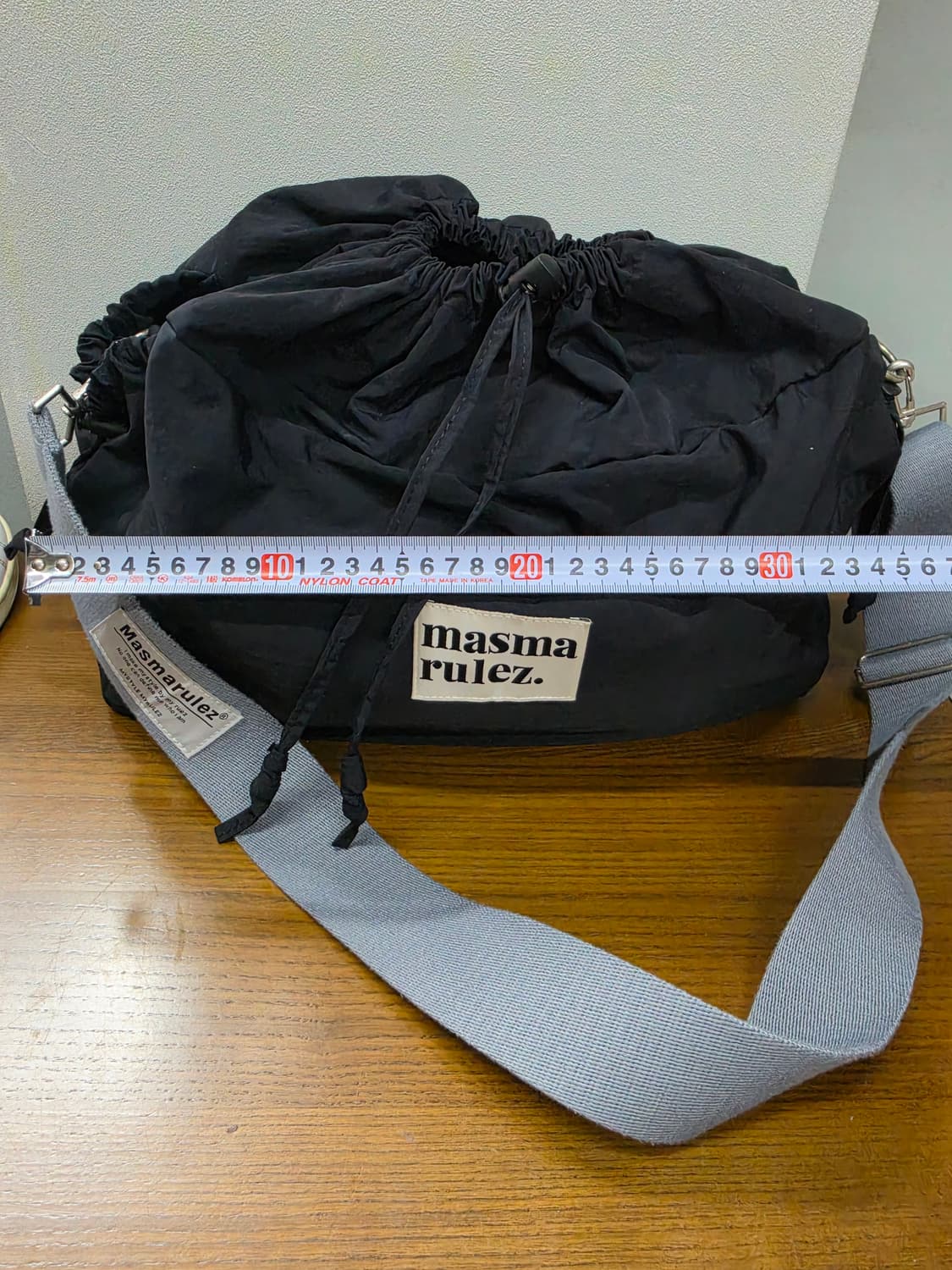 마스마룰즈 블랙 숄더백 거의 새거 상품이미지3