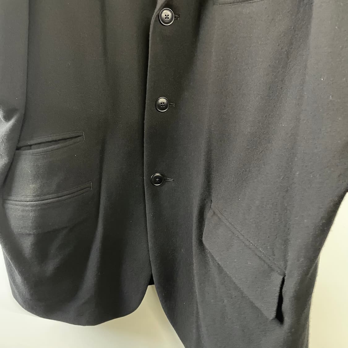 요지야마모토 푸르옴므 테일러드 롱 자켓 상품이미지5