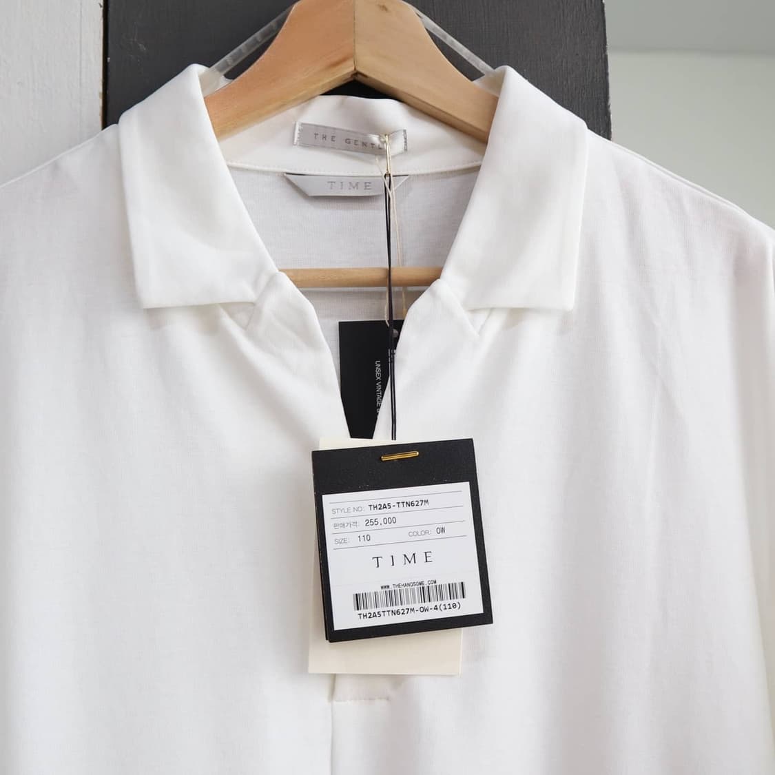 TIME 카라넥 하프티셔츠 상품이미지7
