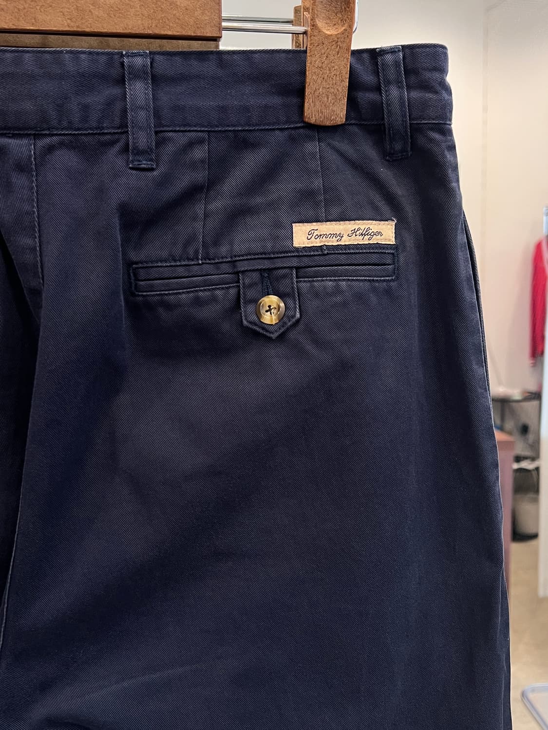 90s Tommy Hilfiger 타미힐피거 투턱 치노 팬츠 (32) 상품이미지8