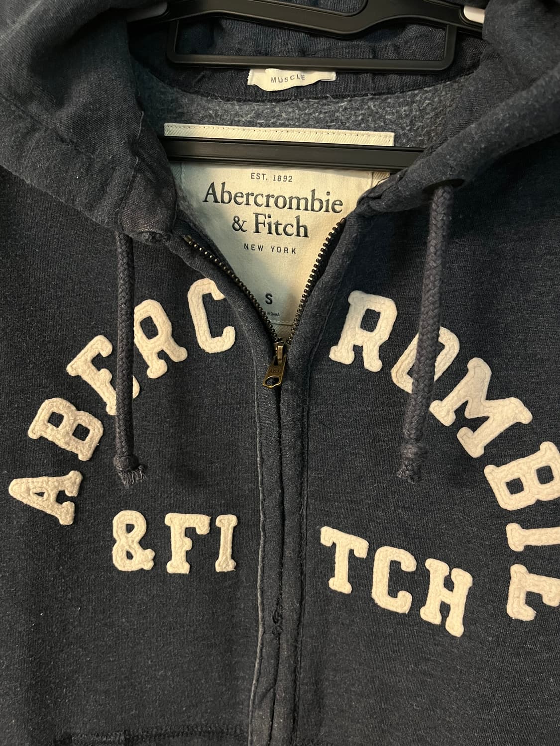 아베크롬비 네이비 대장 후드집업 [S] 상품이미지4