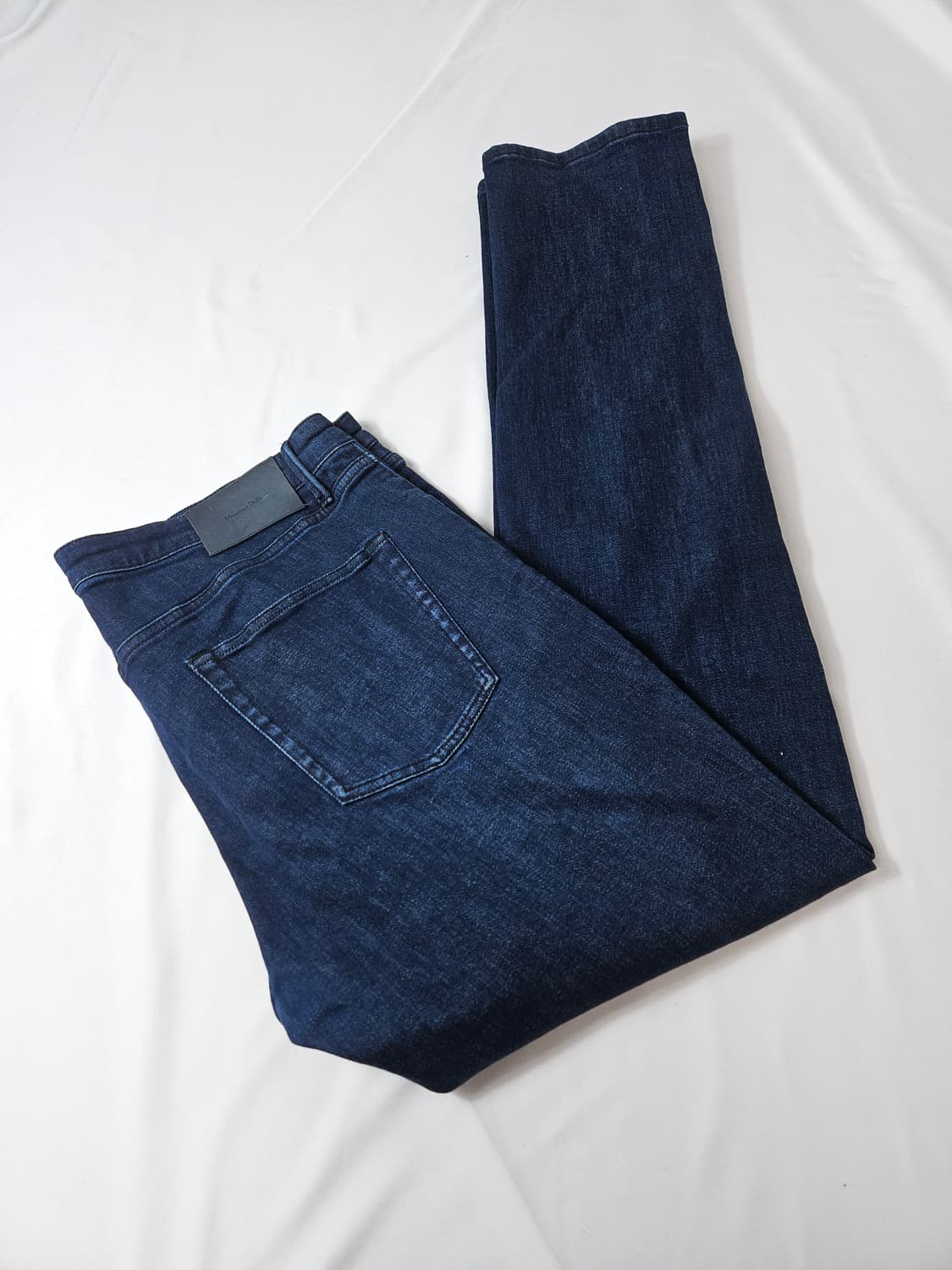 마시모두띠 옴므 청바지 데님팬츠 진 가죽패치 38 상품이미지1