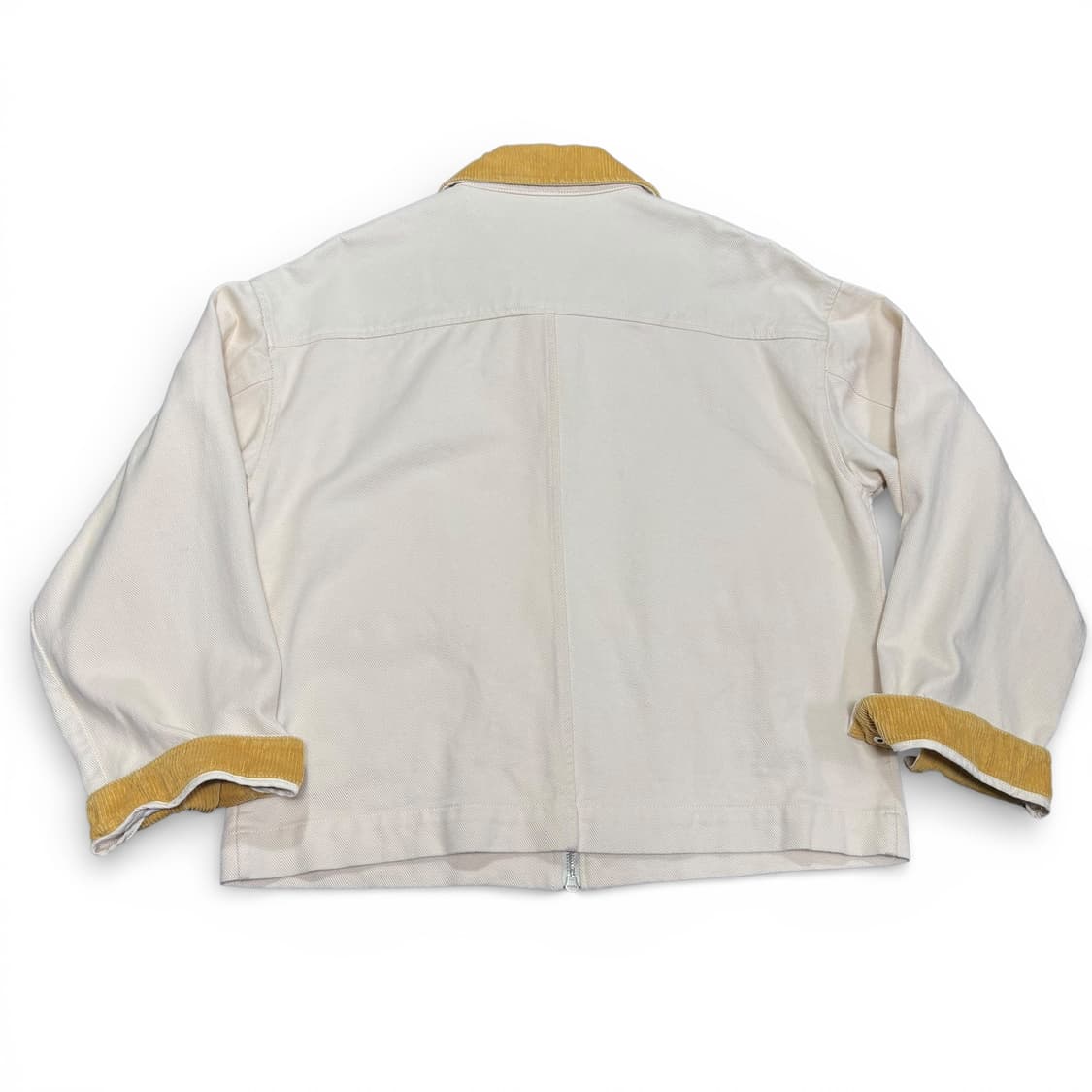 L 라퍼지스토어 아이보리 코듀로이 트러커 워크자켓 상품이미지2