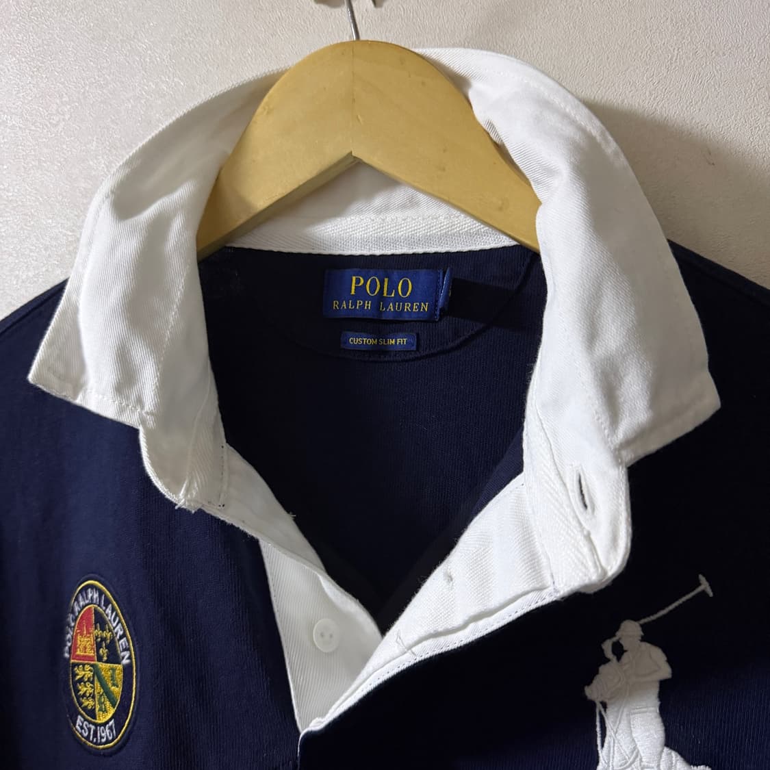 폴로 랄프로렌 빅포니 럭비 카라티셔츠 커스텀 L (남성 100-105) 상품이미지8