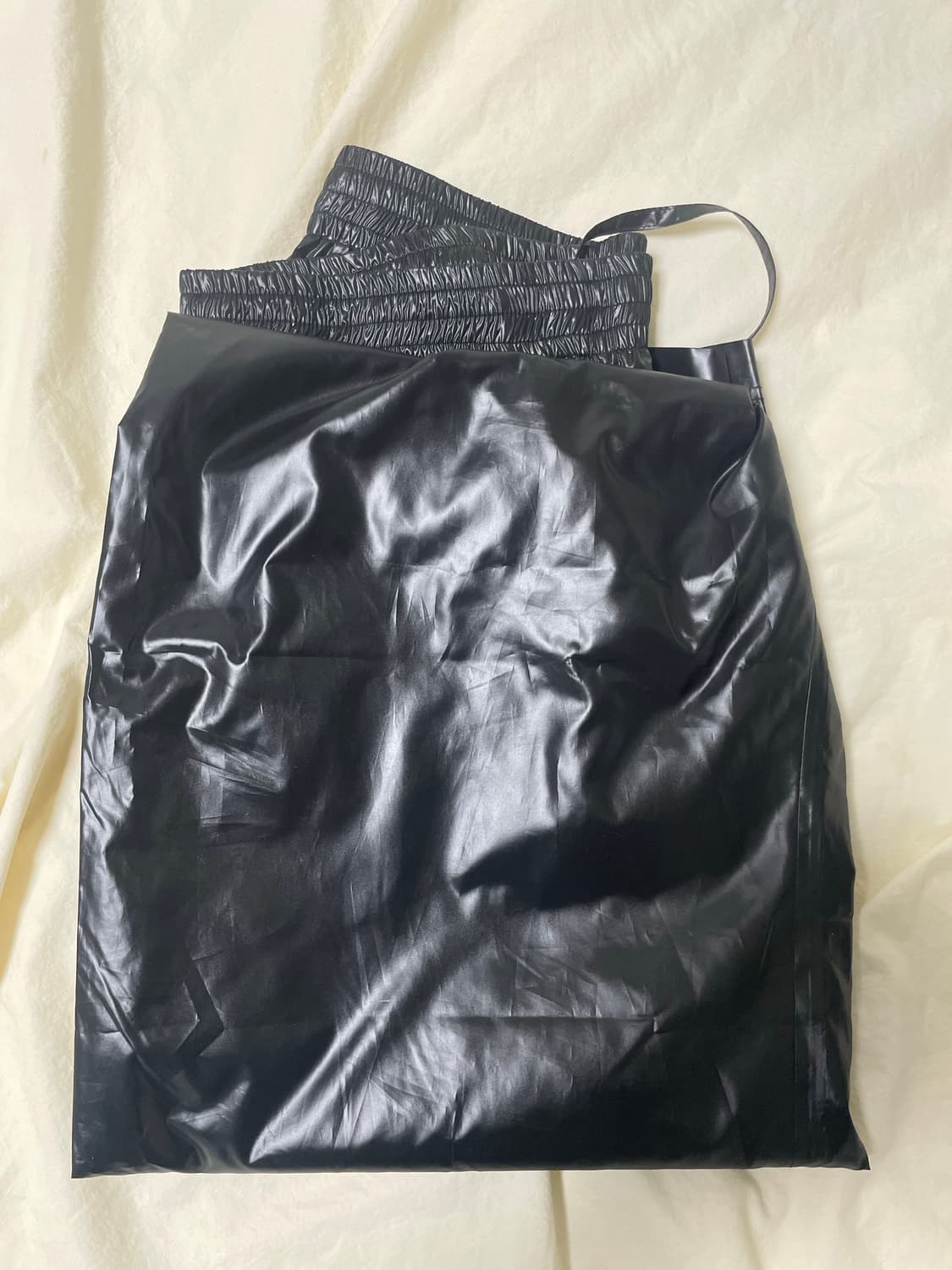 [4] 머듈 파자마 팬츠 글로시 블랙  상품이미지1