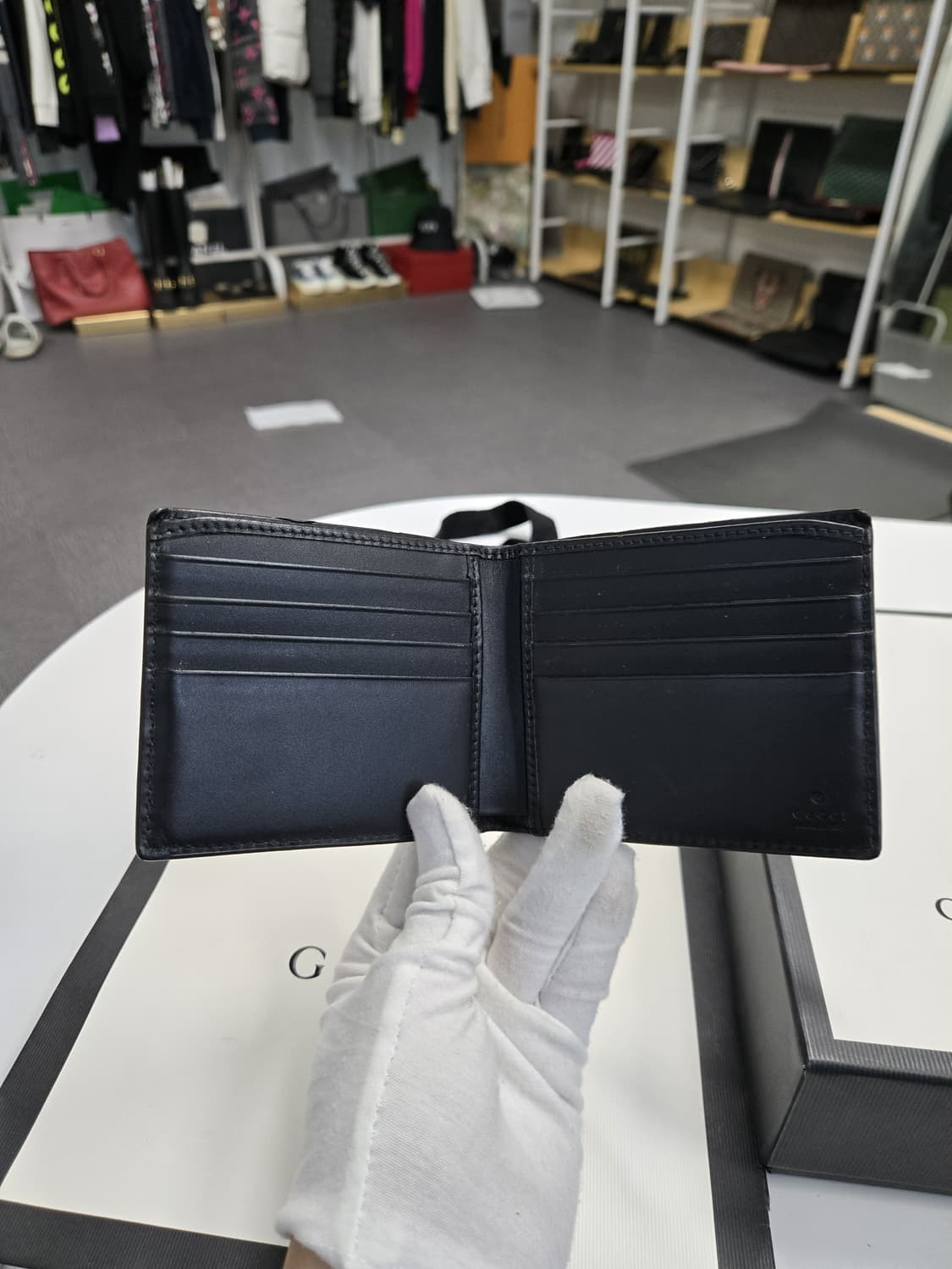 [A급컨디션]구찌 레드 울프 반지갑 상품이미지5