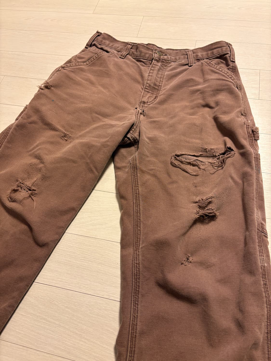 29)00s 칼하트 싱글니 브라운 상품이미지3