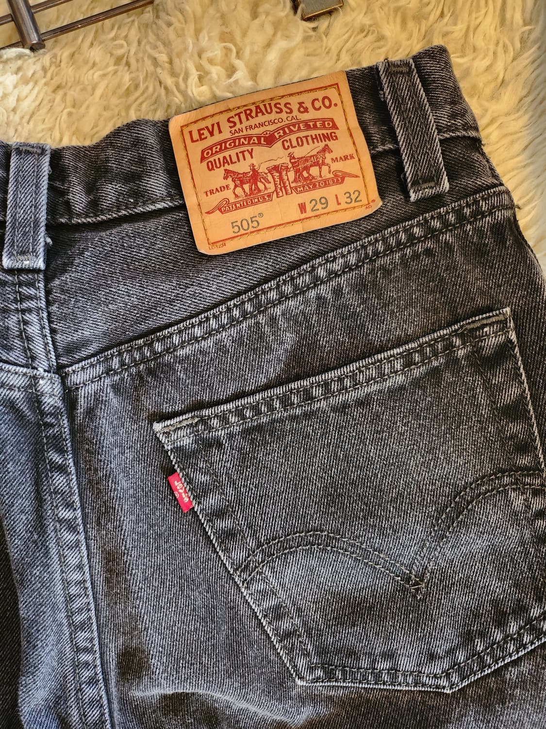 리바이스 505 레귤러핏 팬츠 상품이미지5