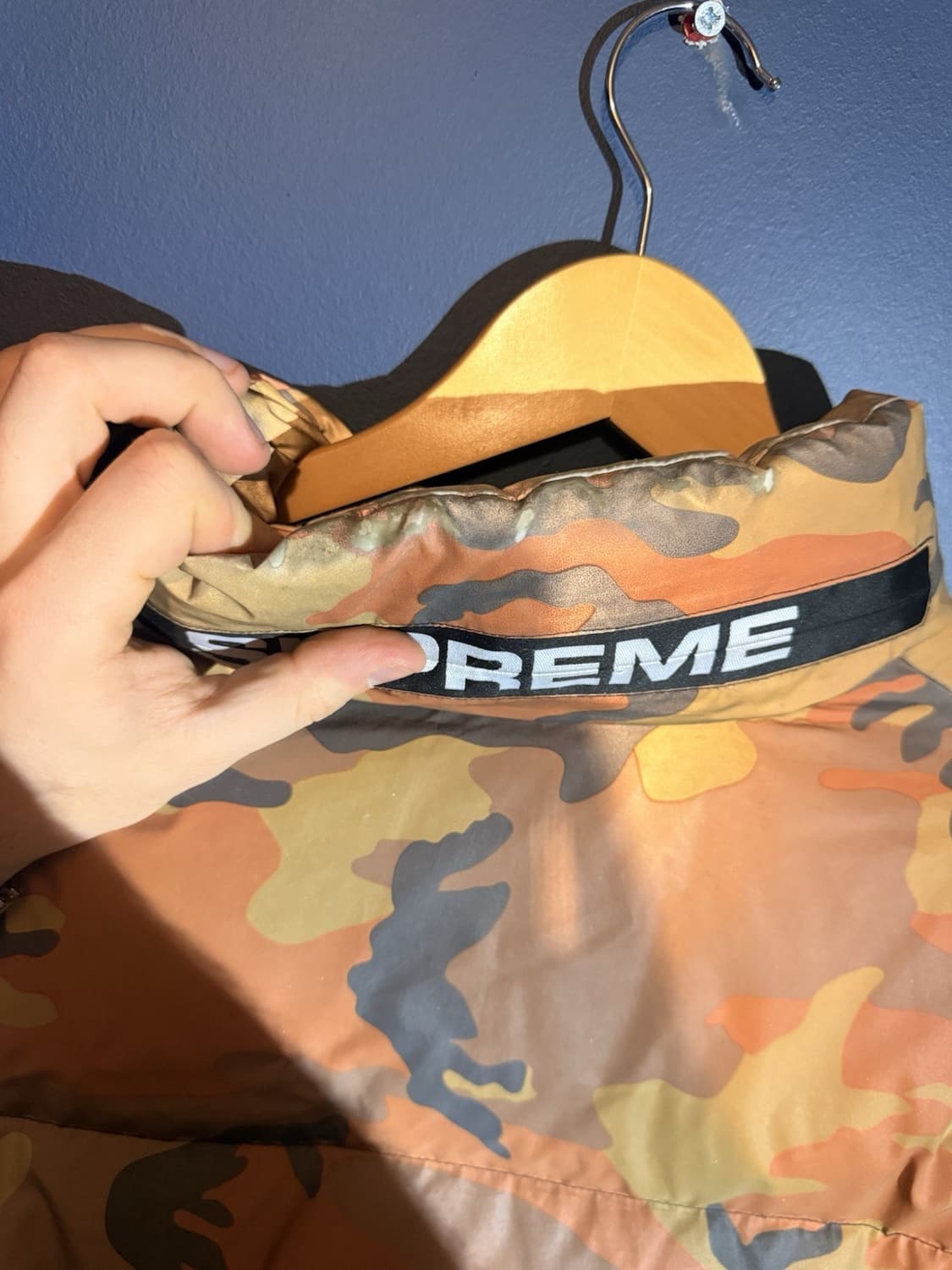 슈프림 리플렉티브 카모 다운 패딩 자켓 상품이미지5