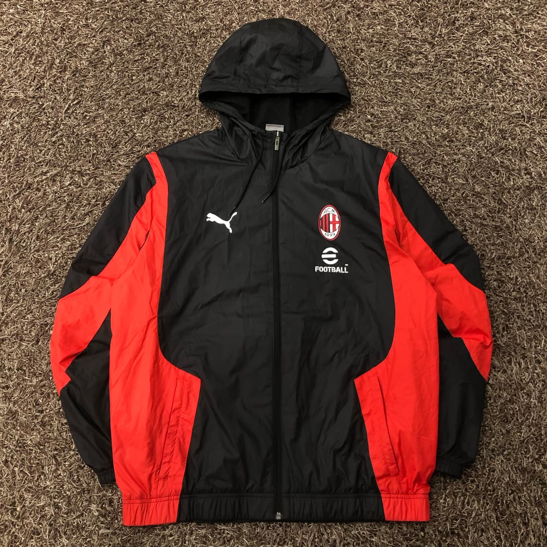 푸마 AC밀란 프리매치 우븐 바람막이 자켓 상품이미지1