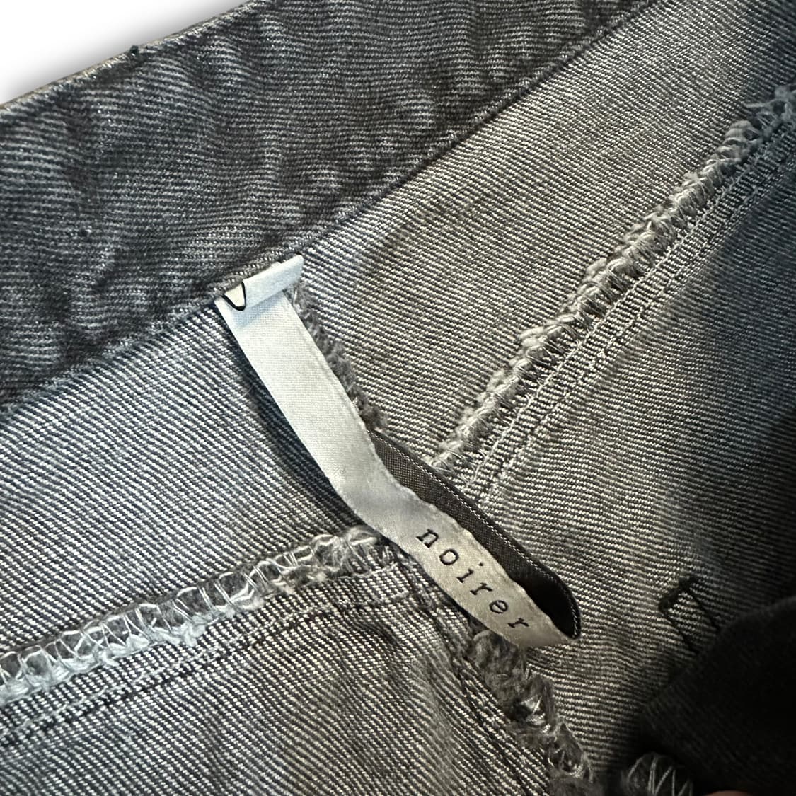 노이어 워싱 와이드 데님 팬츠 상품이미지5