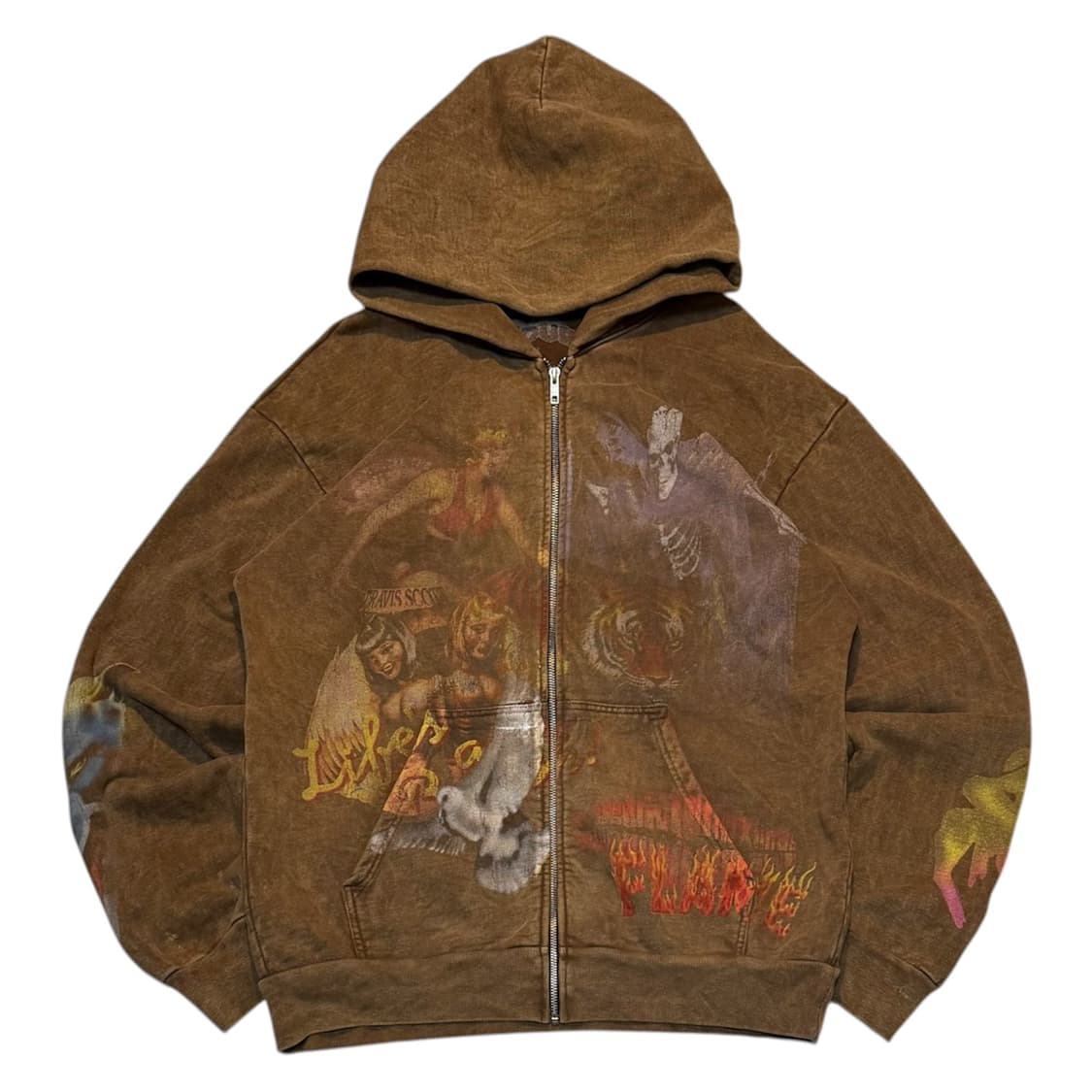 트래비스 스캇 2023 유토피아 투어 후드집업 상품이미지1