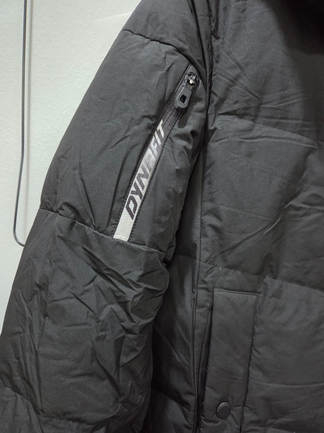 DYNAFIT 다이나핏 블랙 덕다운 롱패딩 95 상품이미지4