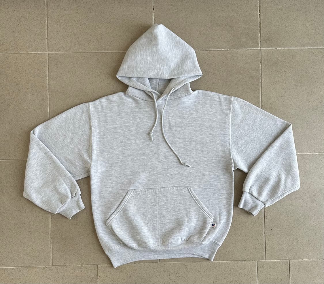 90s 빈티지 러셀 후드 밝은그레이 M 상품이미지1