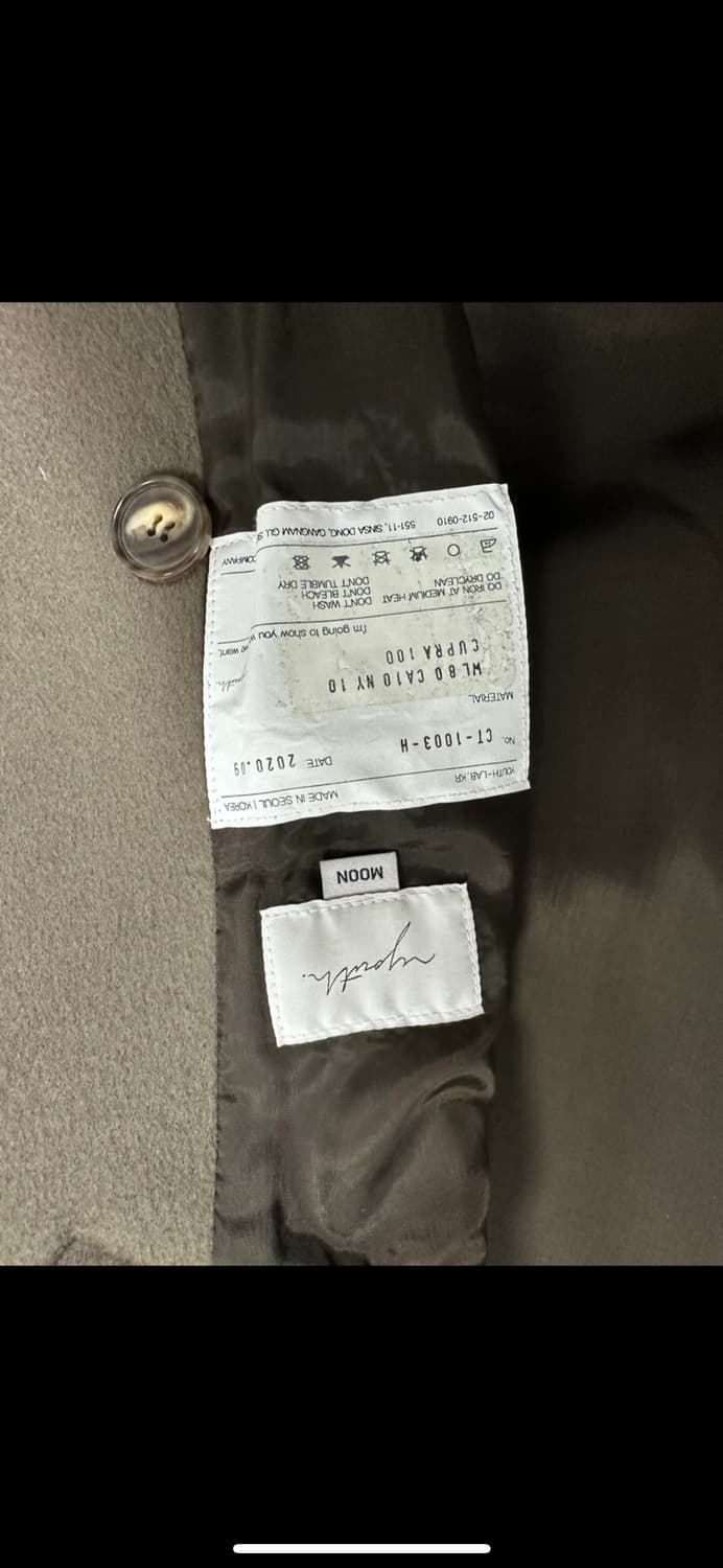 youth(유스) 브라운 더블 코트 상품이미지4