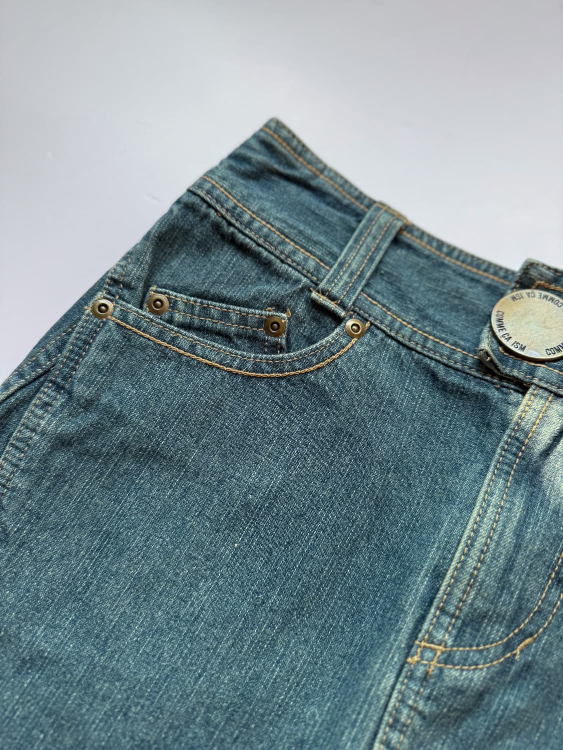 COMME CA ISM  Denim Mini Skirt 0357 상품이미지3