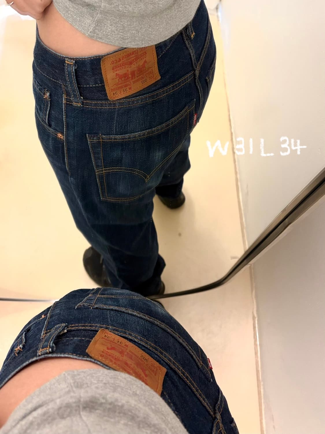 리바이스 502 W31 L34 상품이미지1