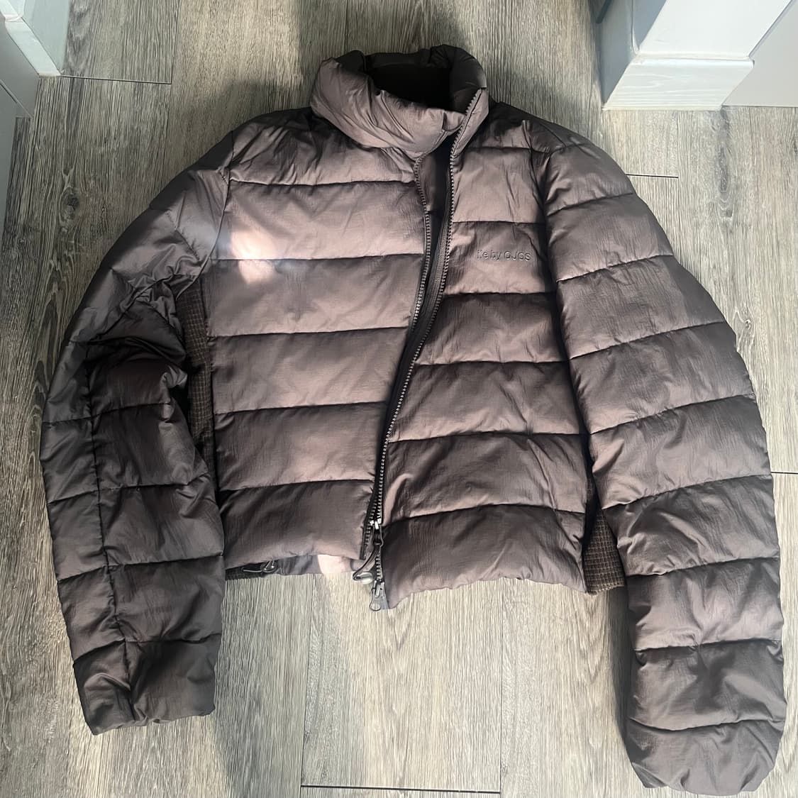 오호스 i:e Air Padded Jacket 01 Stone Brown 상품이미지2