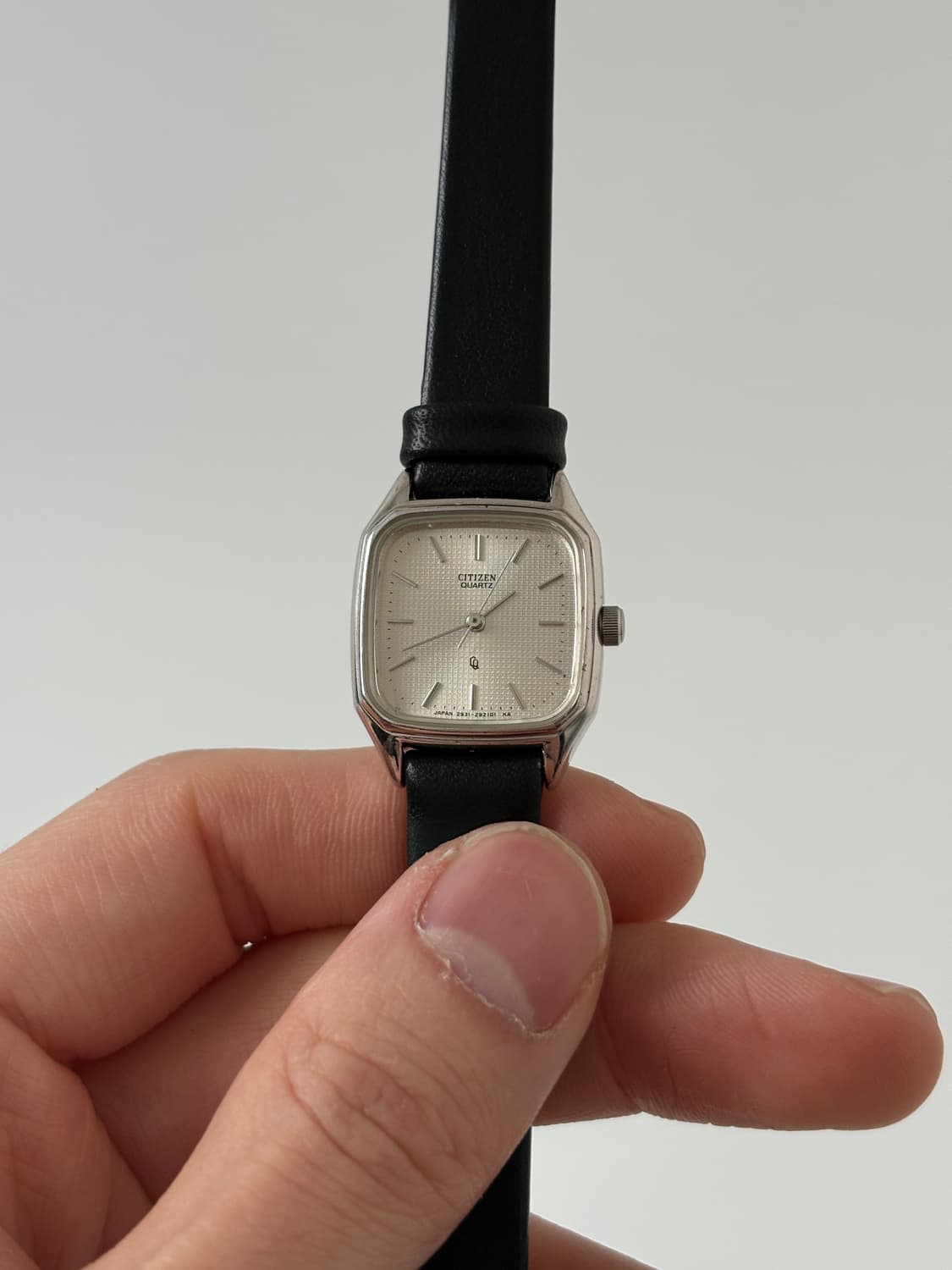 1980s CQ Silver Square Ladies Quartz 상품이미지1