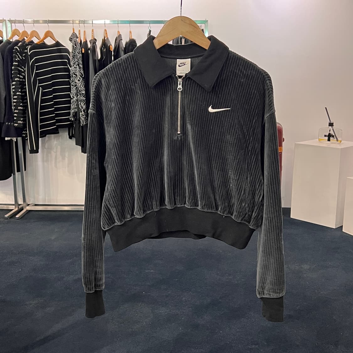 나이키 nsw 벨루어 쿼티집 코듀로이 셋업 상품이미지2