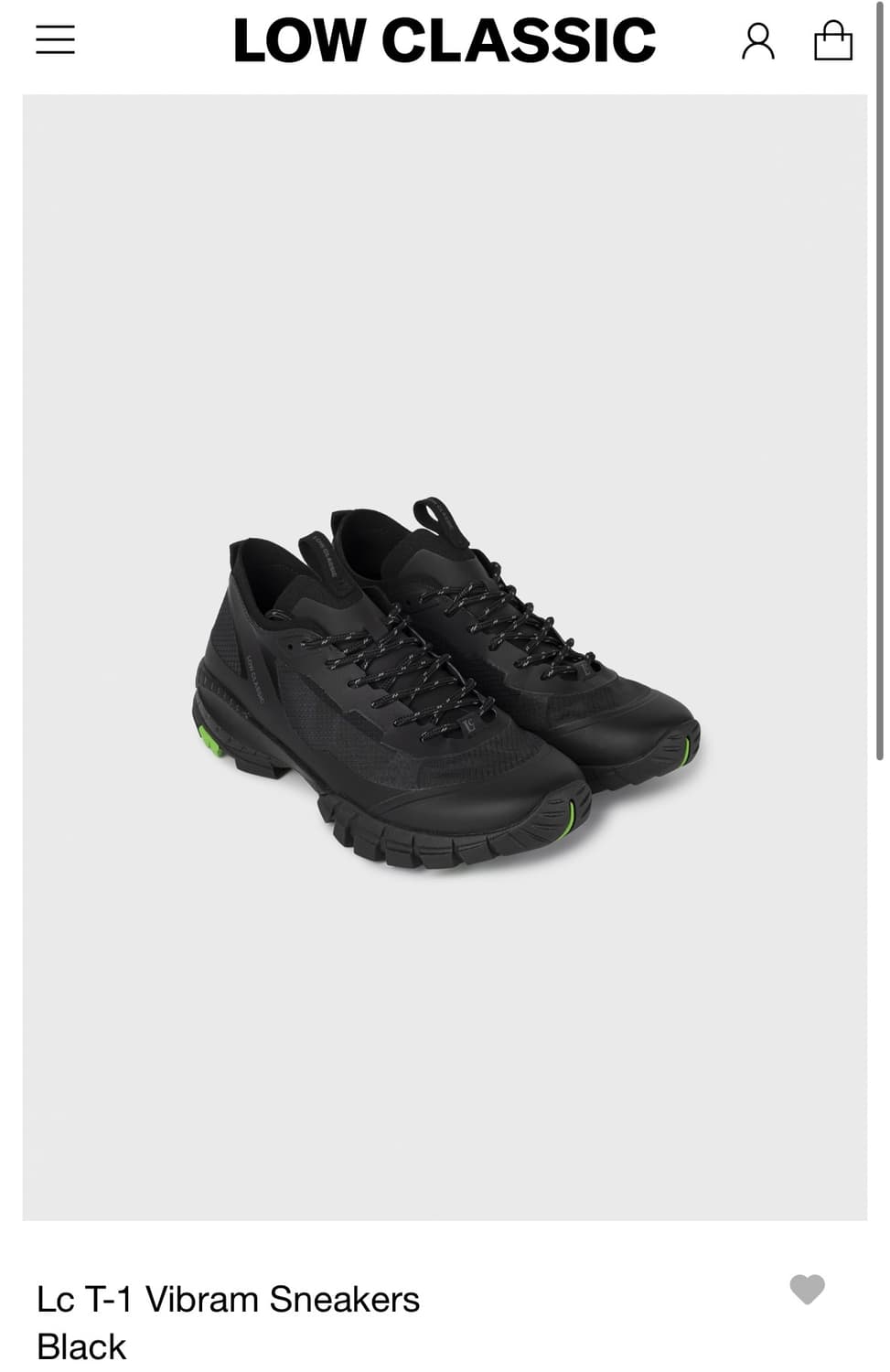 로우클래식 비브람 상품이미지1