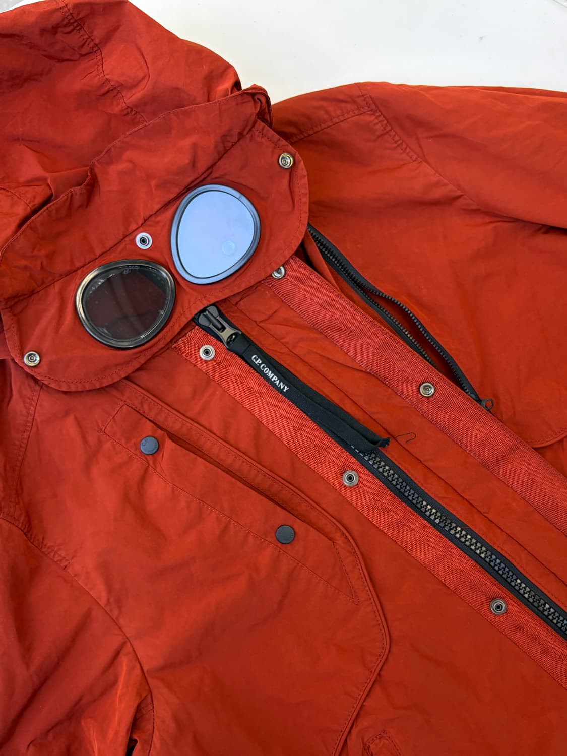 씨피 컴퍼니 15SS 가먼트 다이 고글 후드 자켓 상품이미지5