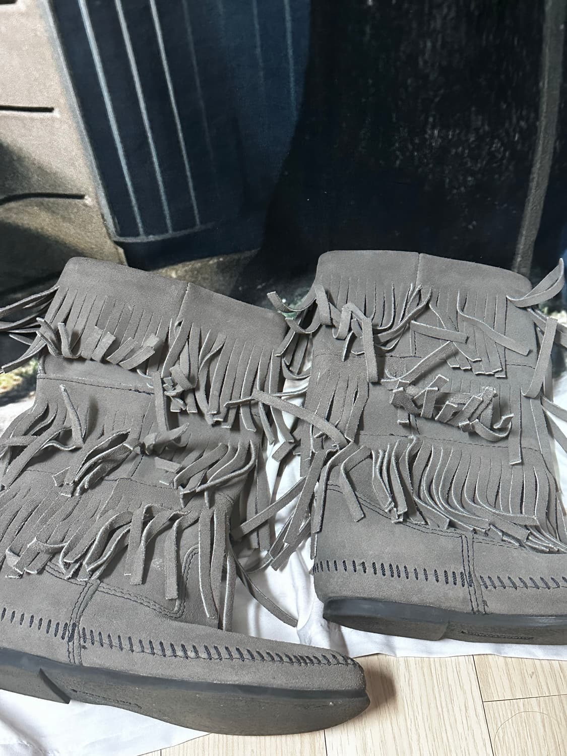 미네통카 프린지 부츠 상품이미지2