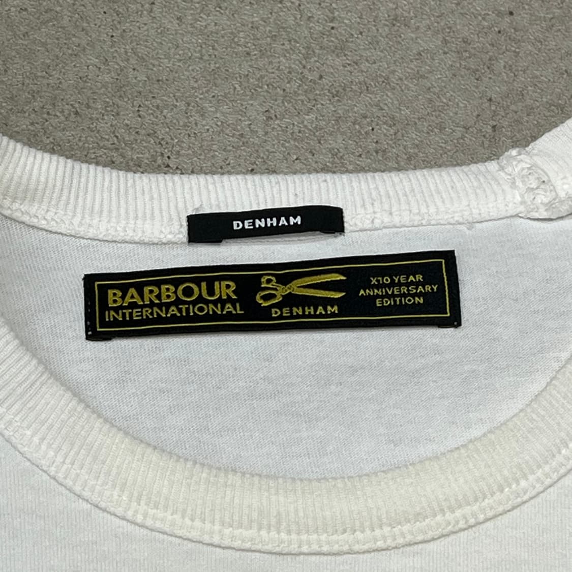 바버x덴햄 프린팅 반팔티 s10277 상품이미지7