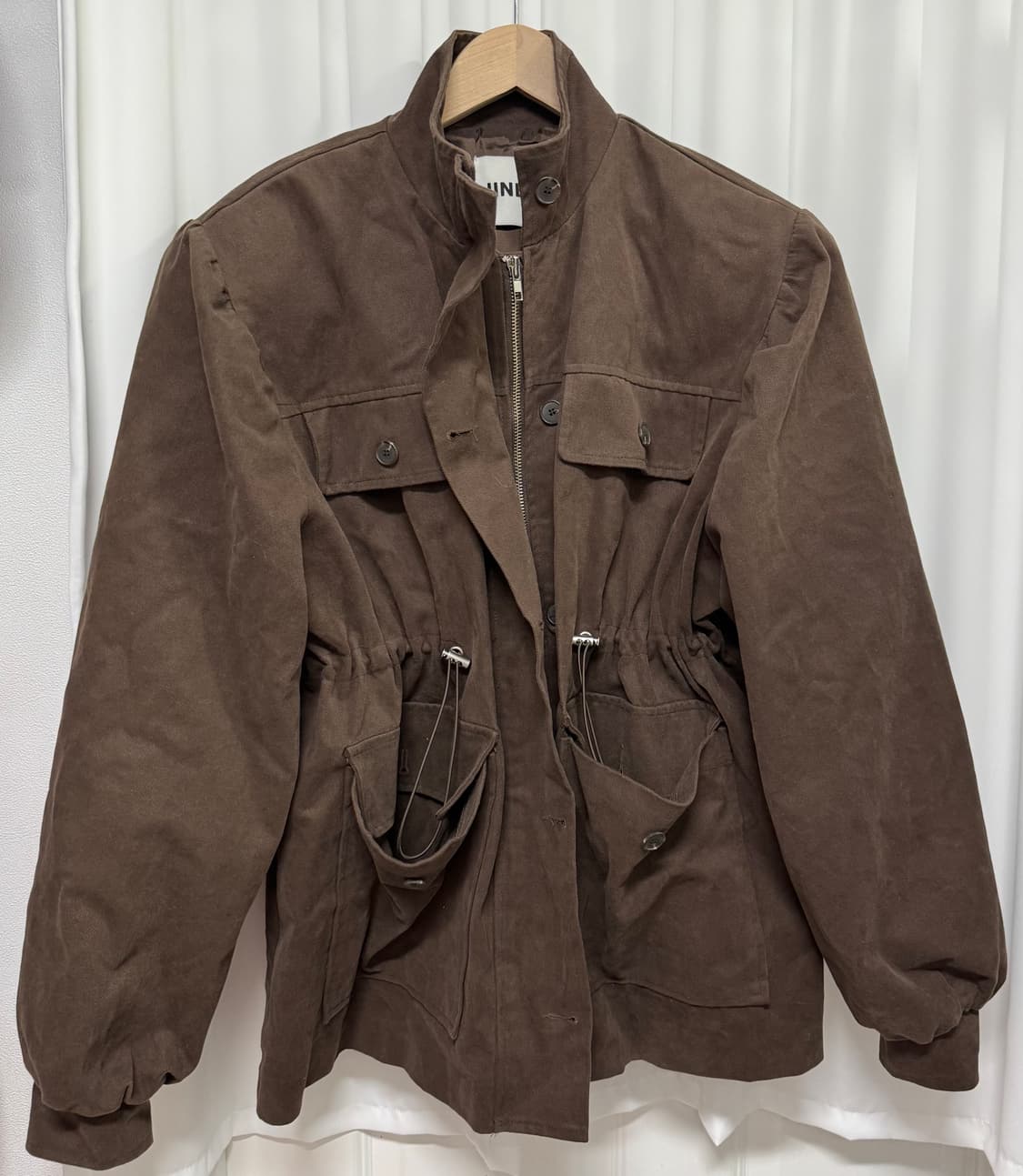 진바니 윈드니 브라운 야상 상품이미지6