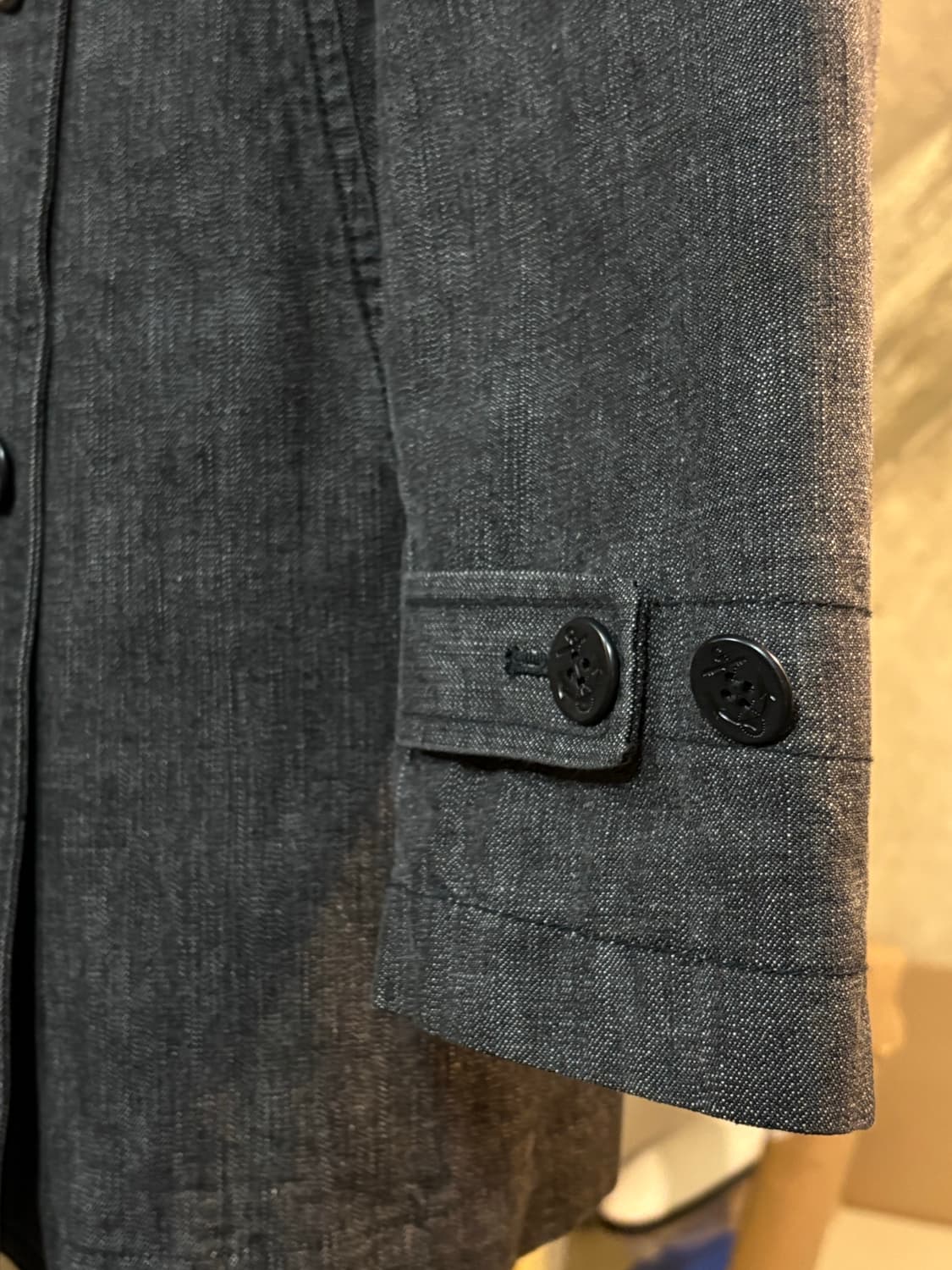 BLUE WAY 데님 피코트 상품이미지4