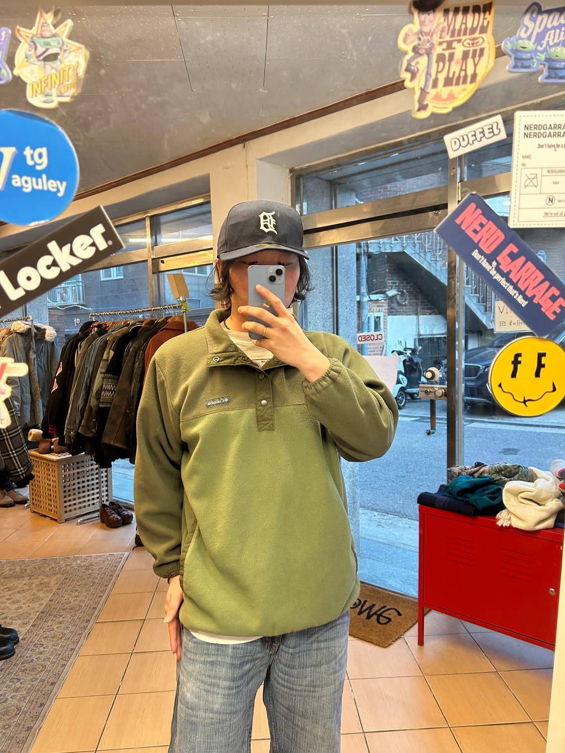 00‘s 컬럼비아 플리스 풀오버 상품이미지1