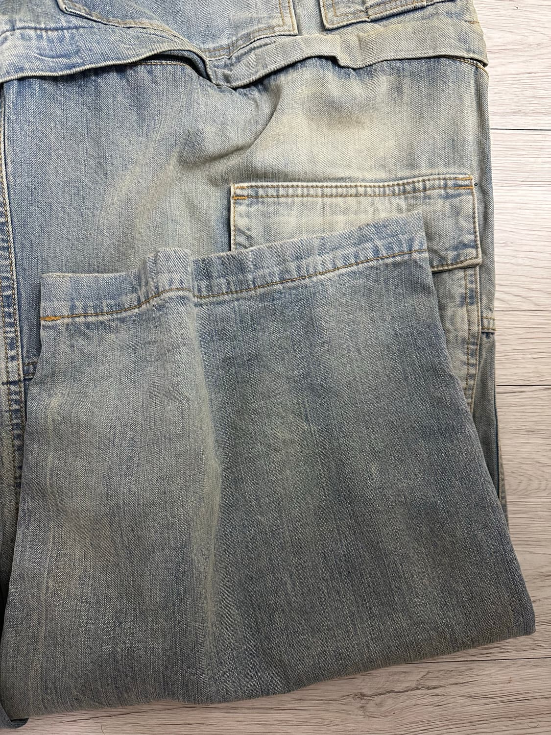 발렌시아가 재패니즈 라지 카고 팬츠 데님 상품이미지6