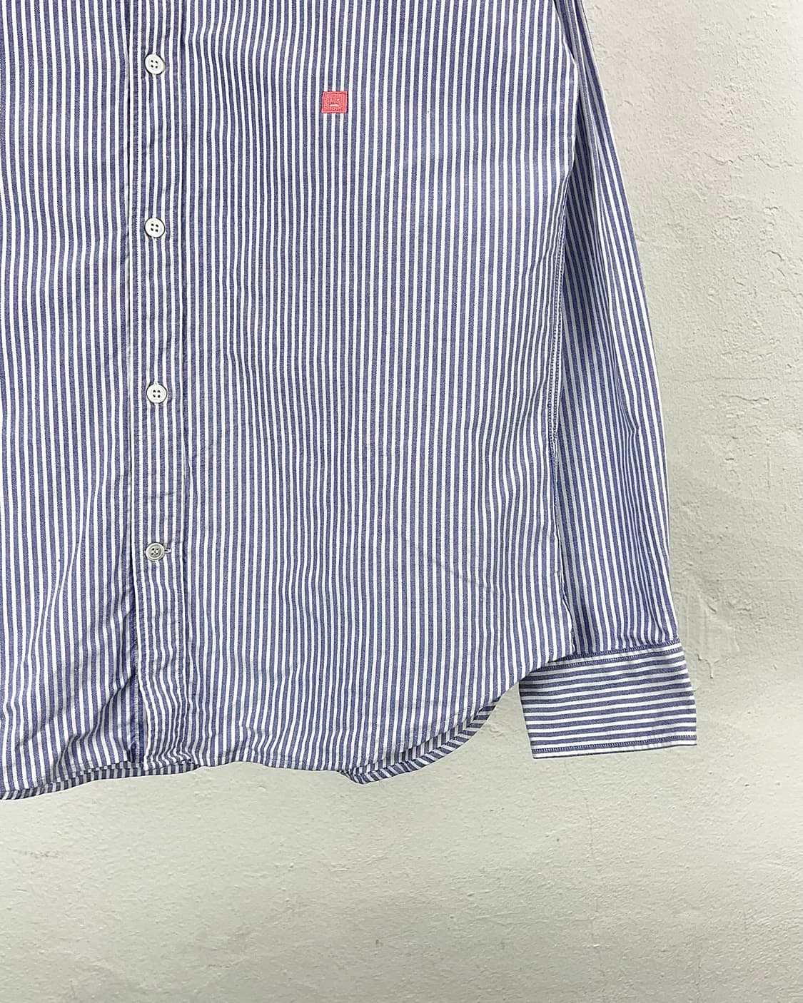 아크네 스튜디오 스트라이프 버튼 업 박스헤더 셔츠 상품이미지5