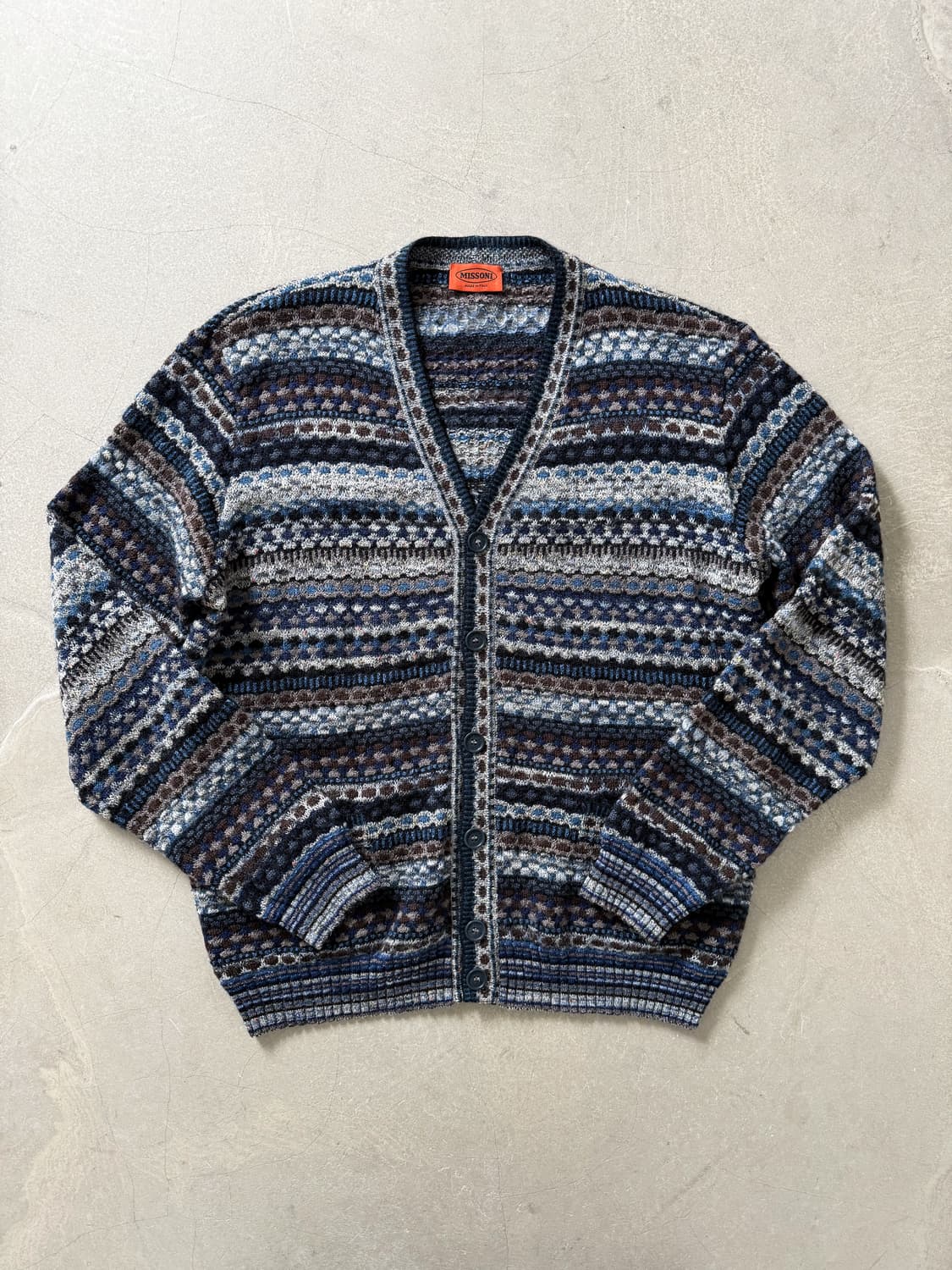 Missoni Mohair Wool Pattern Cardigan 상품이미지2