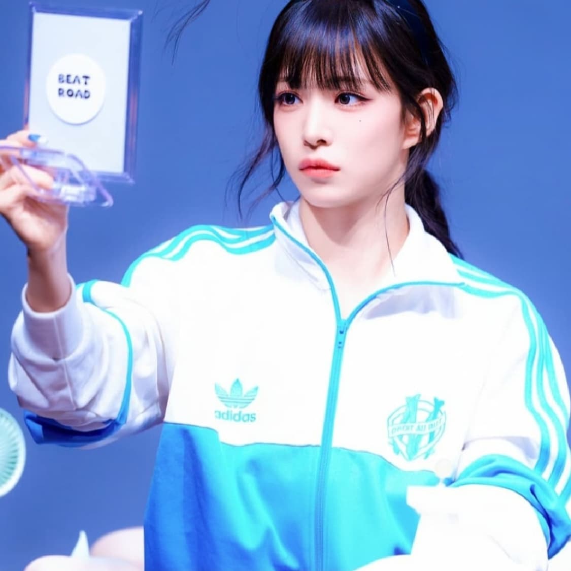 아디다스 올림피크 마르세유 트랙탑 화이트 상품이미지1