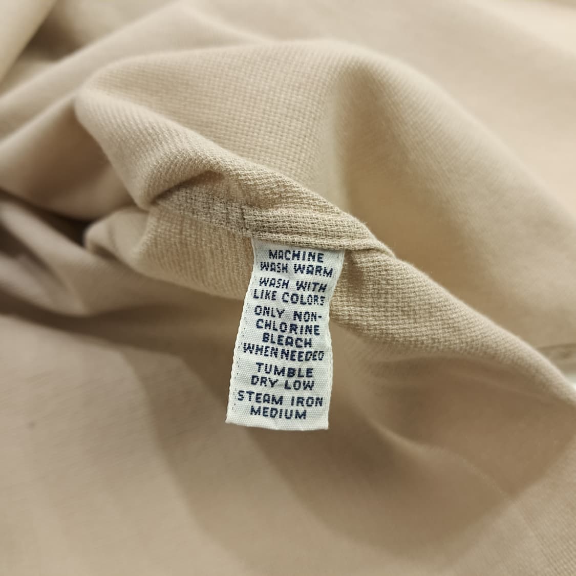 CN724 XL 폴로 랄프로렌 베이지 긴팔 셔츠 남방 상품이미지6