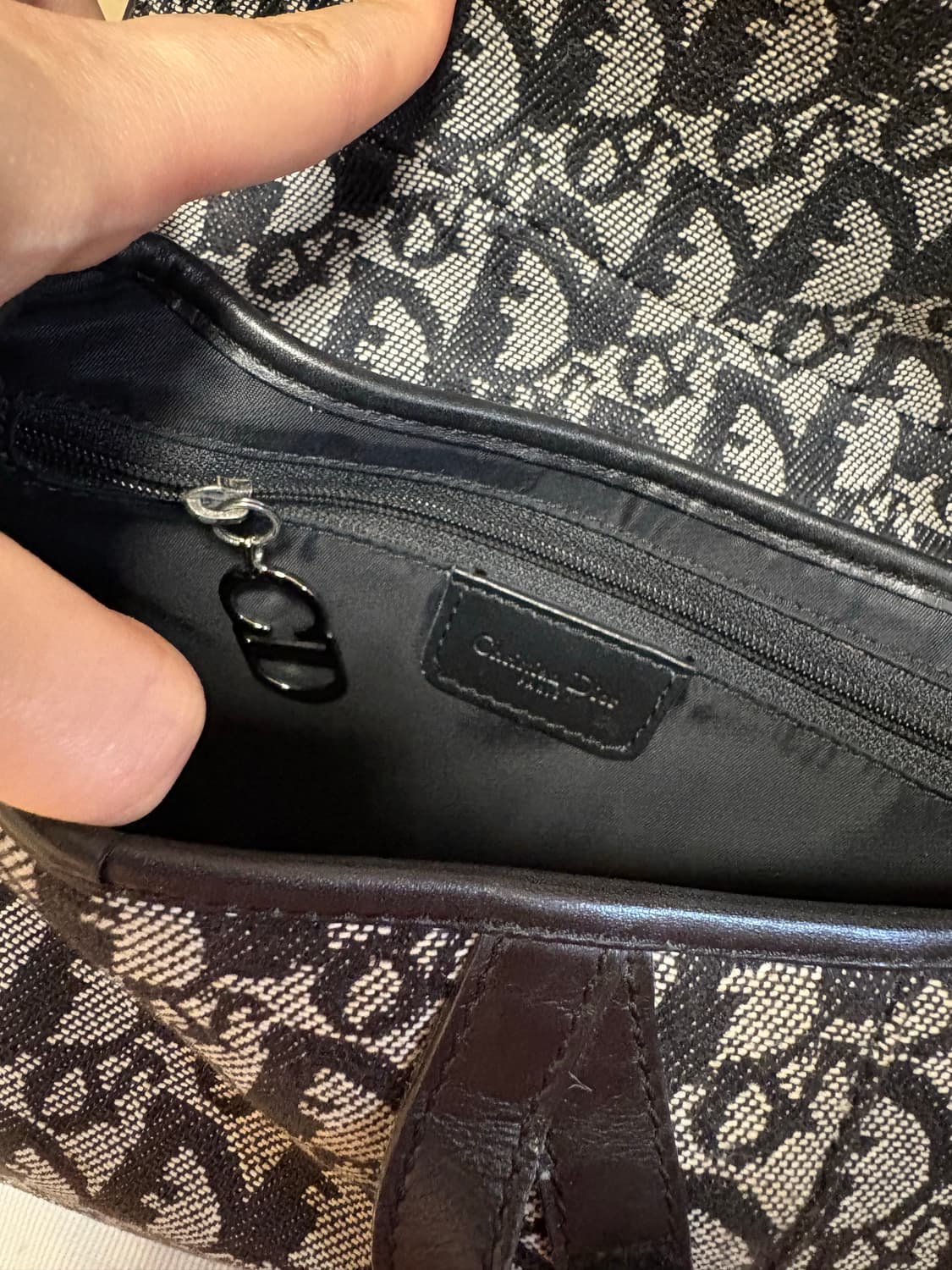 빈티지 디올 새들백 상품이미지6