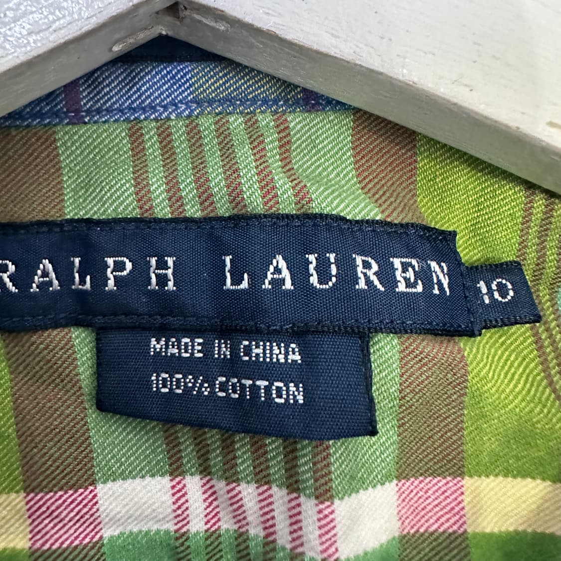 [여성10] 폴로 체크 셔츠 상품이미지2