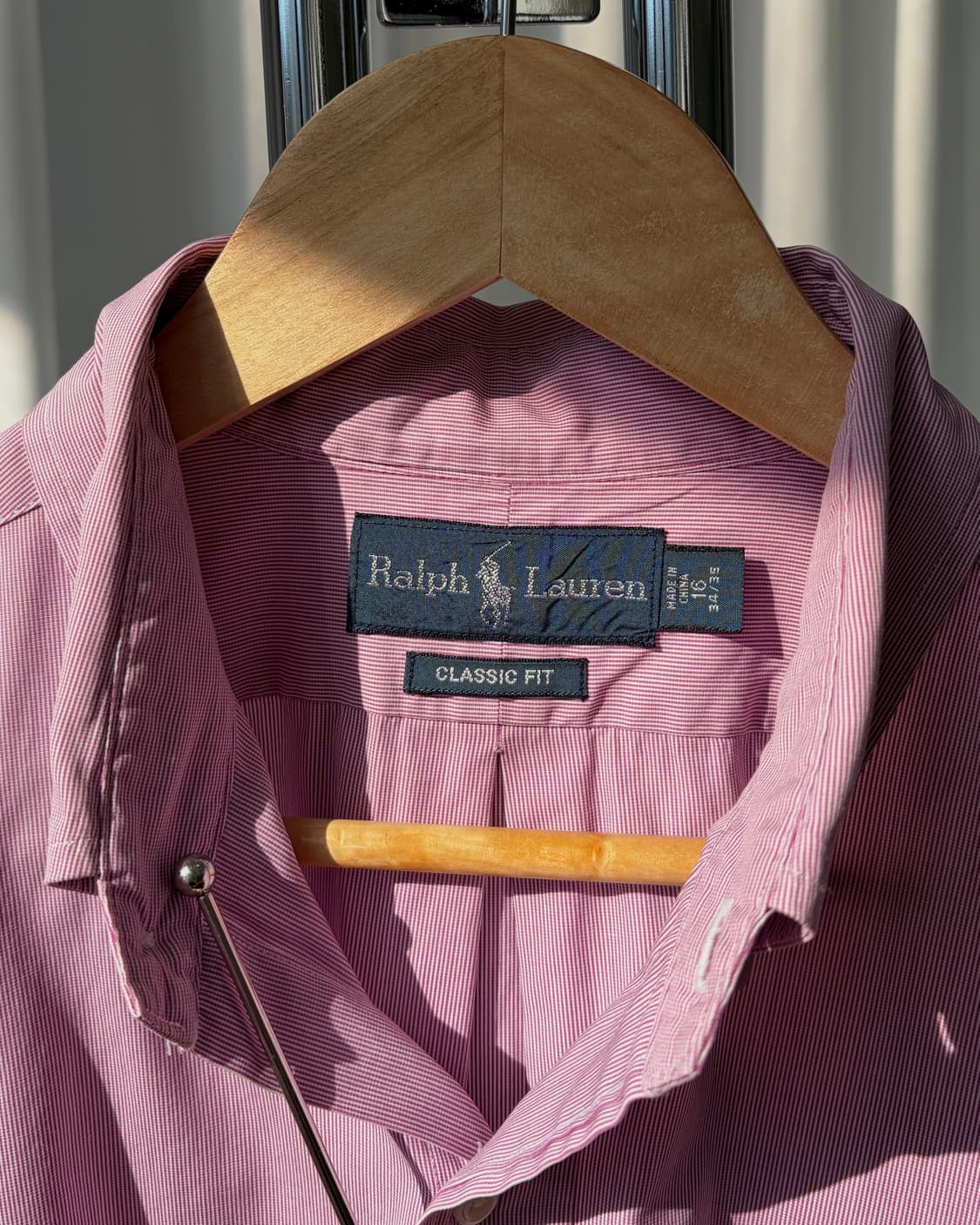 [L]폴로 랄프로렌 클래식핏 스트라이프 포플린 셔츠 상품이미지7