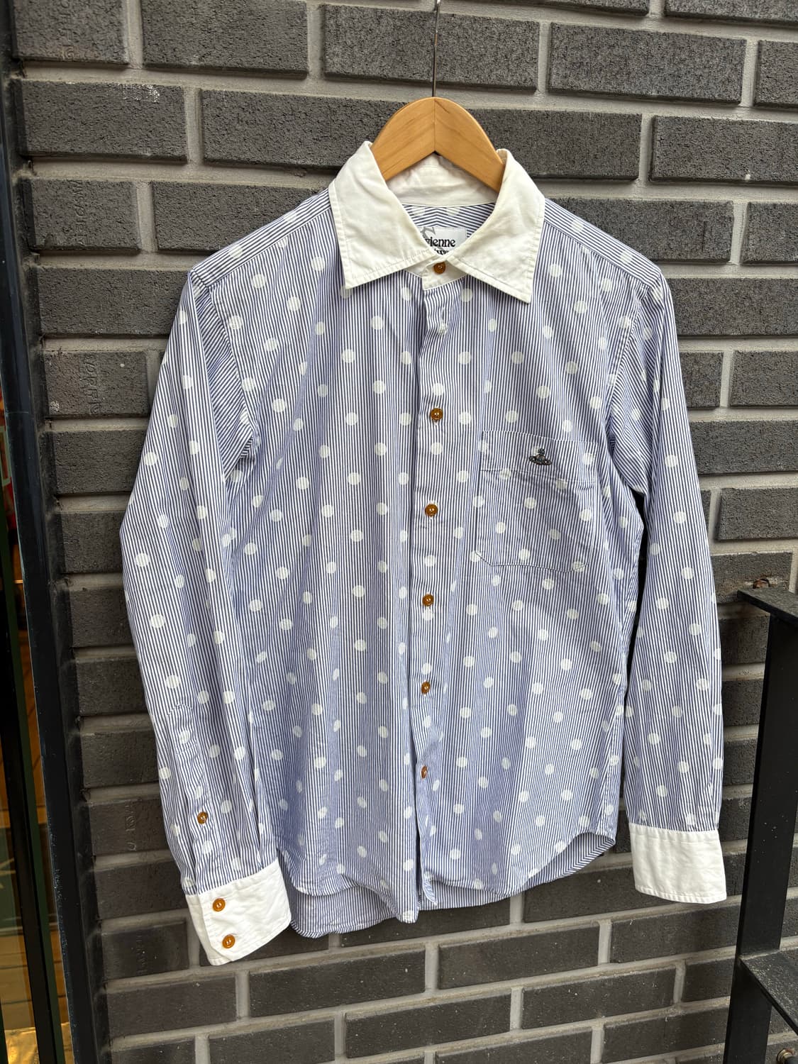 비비안웨스트우드 도트 셔츠 상품이미지5