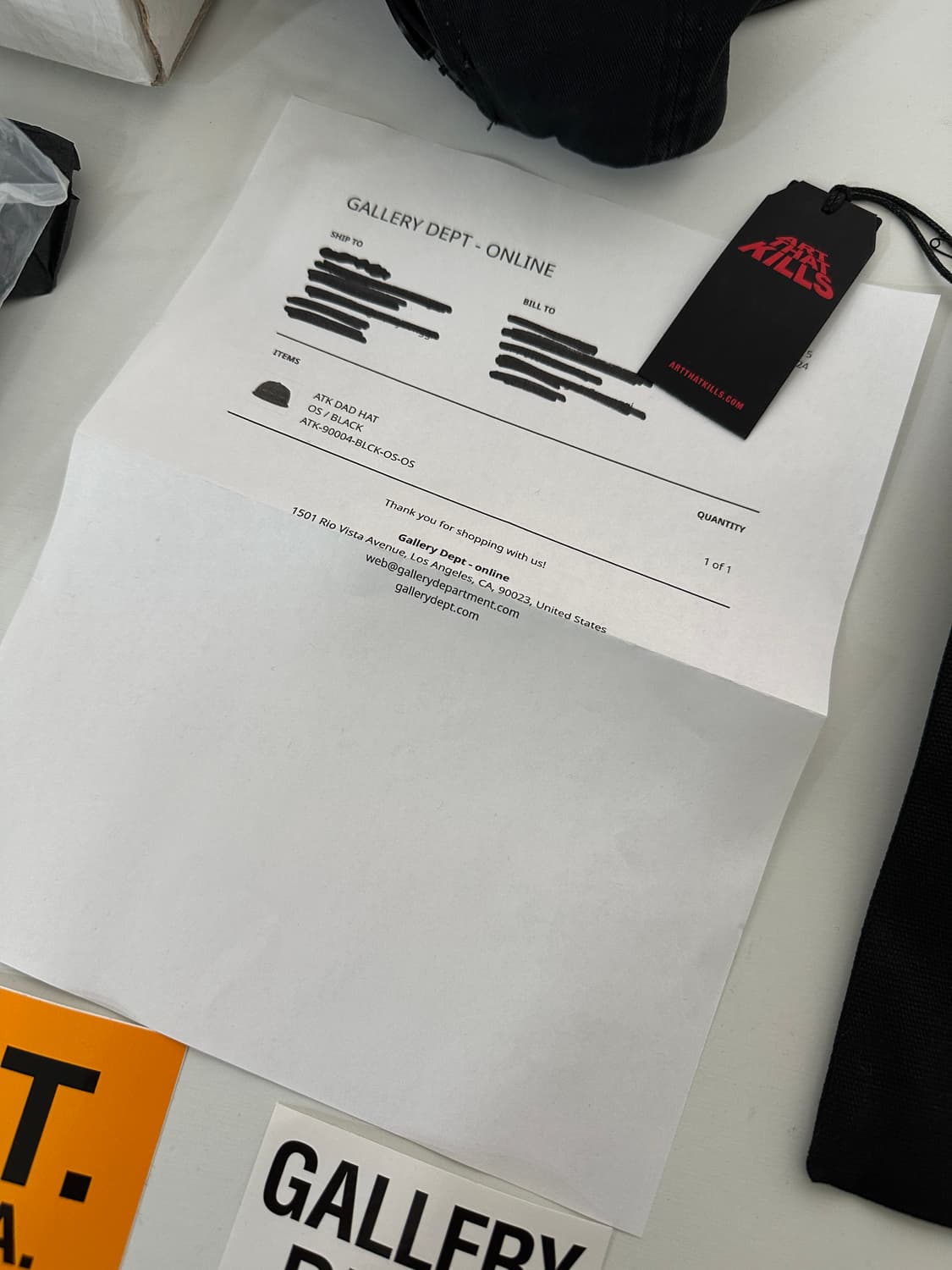 갤디파 ATK DAD HAT 상품이미지7