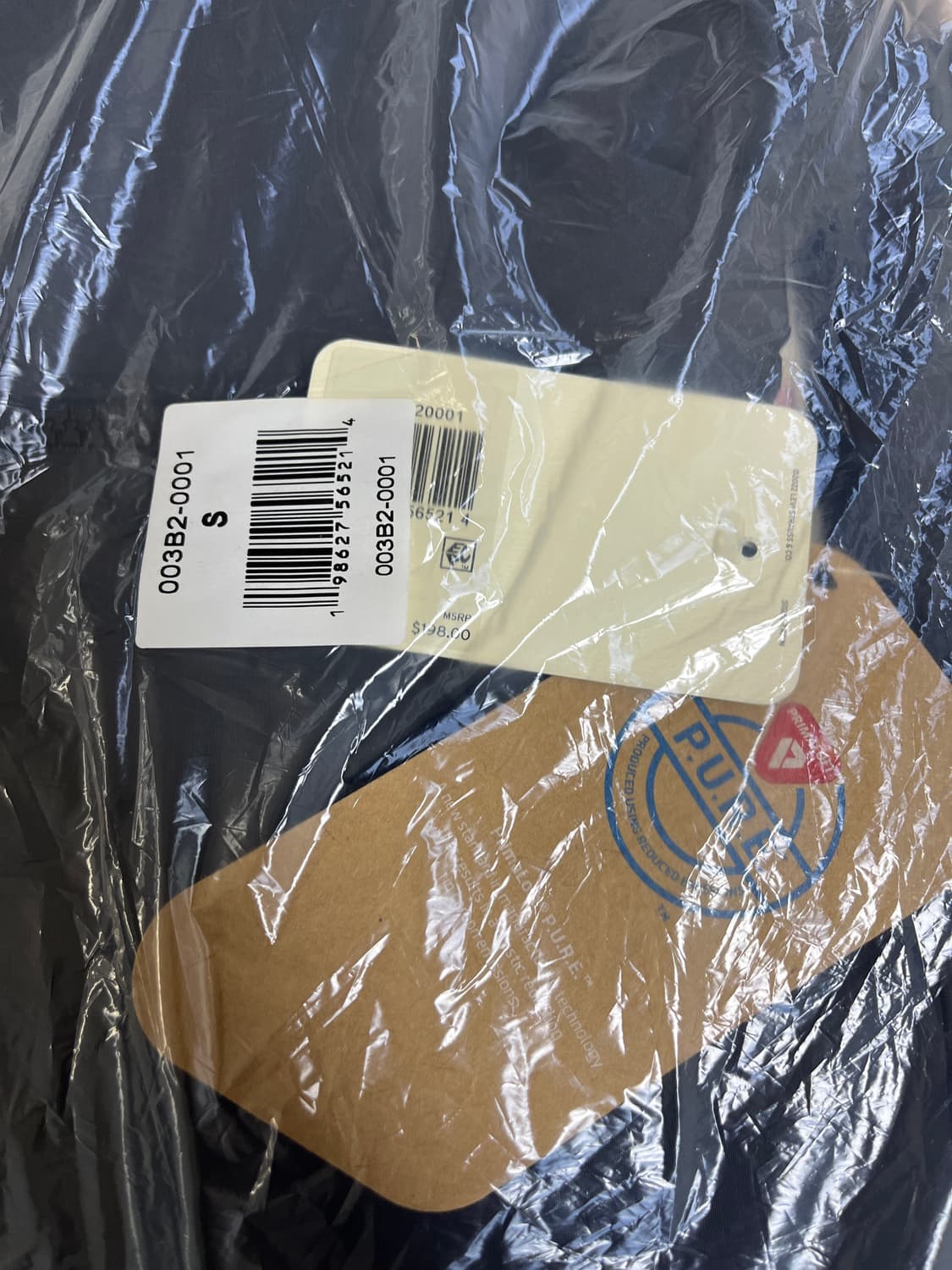 [S] 리바이스 브릭스 브리그 숏 푸퍼 봄버 패딩 점퍼 블랙 상품이미지5