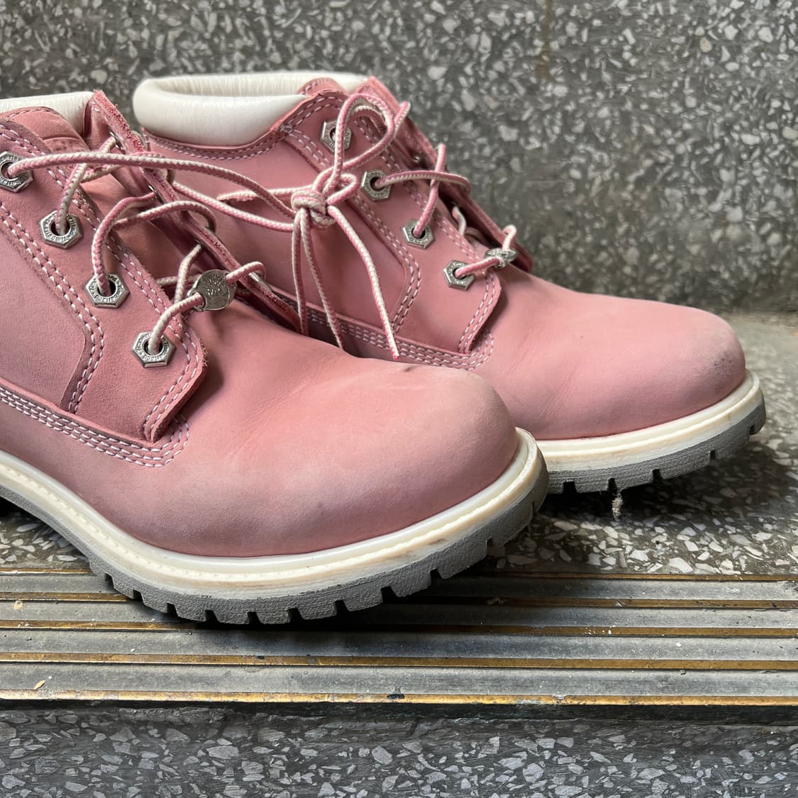 팀버랜드 넬리 핑크 추카 부츠 상품이미지5