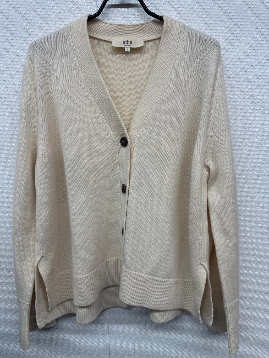 아떼바네사브루노 모/캐시미어혼방 니트 가디건S(L) 상품이미지1