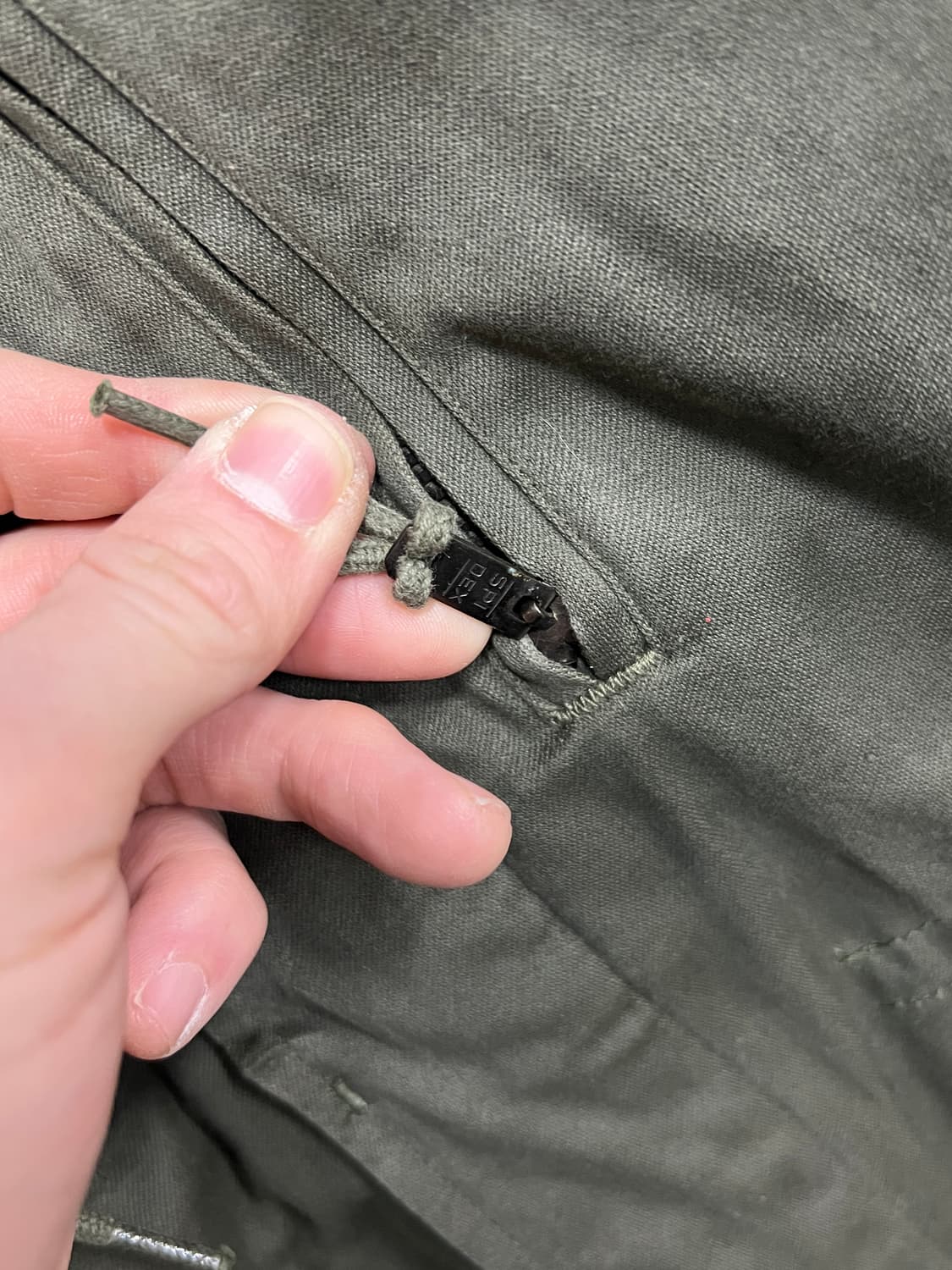 60s Military 오리지널 밀리터리 프랑스군 M64 필드 자켓 상품이미지4