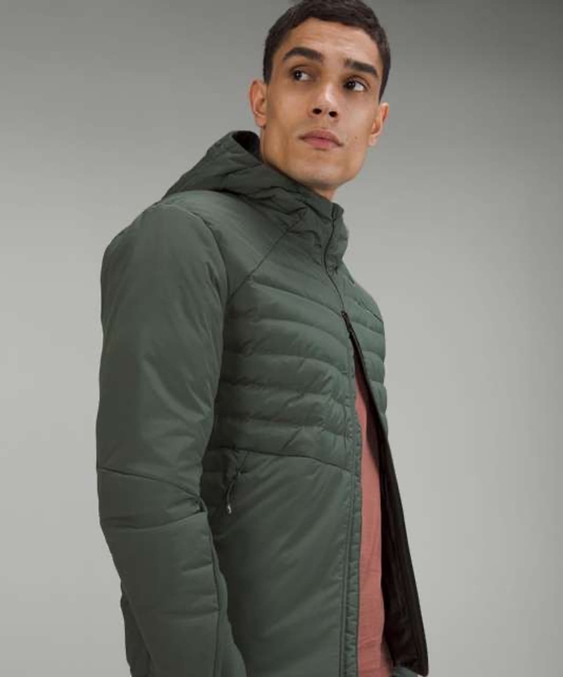 룰루레몬 다운 포 잇 올 700필 후디 경량패딩 그린 상품이미지9