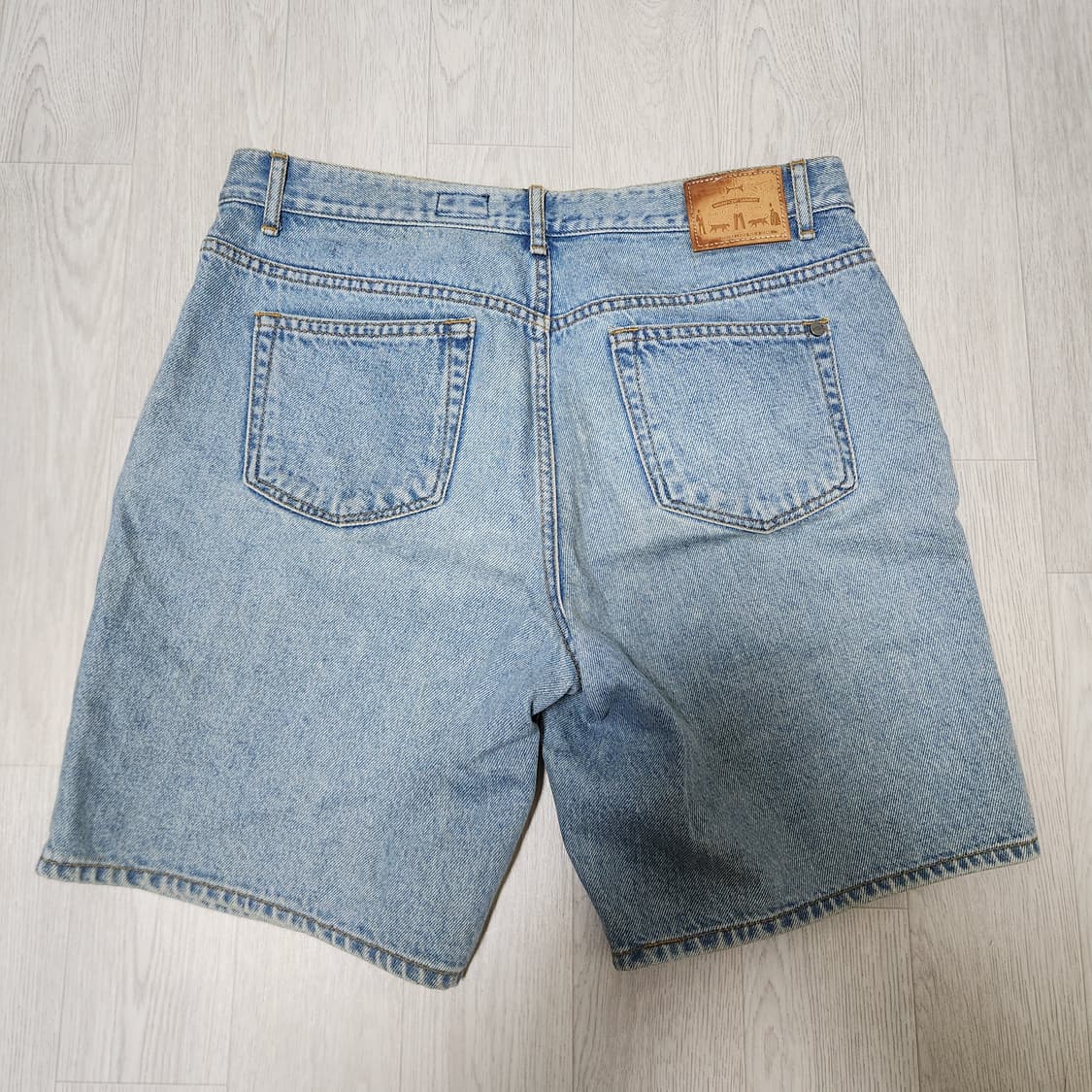 모드나인 데님 반바지 32사이즈 상품이미지5