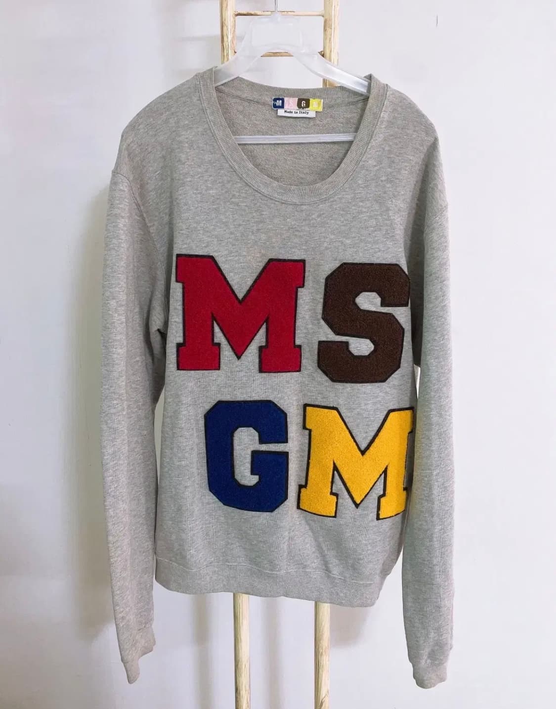 몽빈티지(M)MSGM남자오버핏맨투맨 상품이미지1