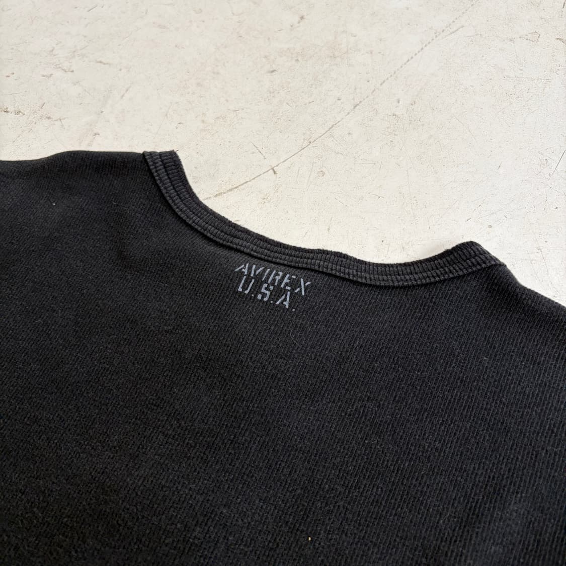 아비렉스 빈티지 헨리넥 롱슬리브 L 상품이미지10